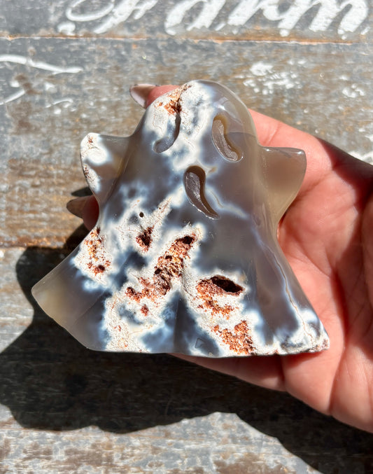 Gorgeous Orca Agate Ghost | Opt D