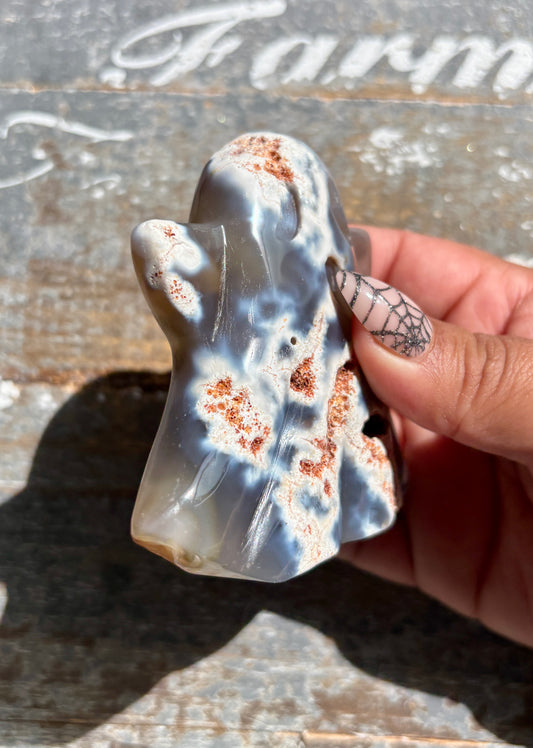 Gorgeous Orca Agate Ghost | Opt D