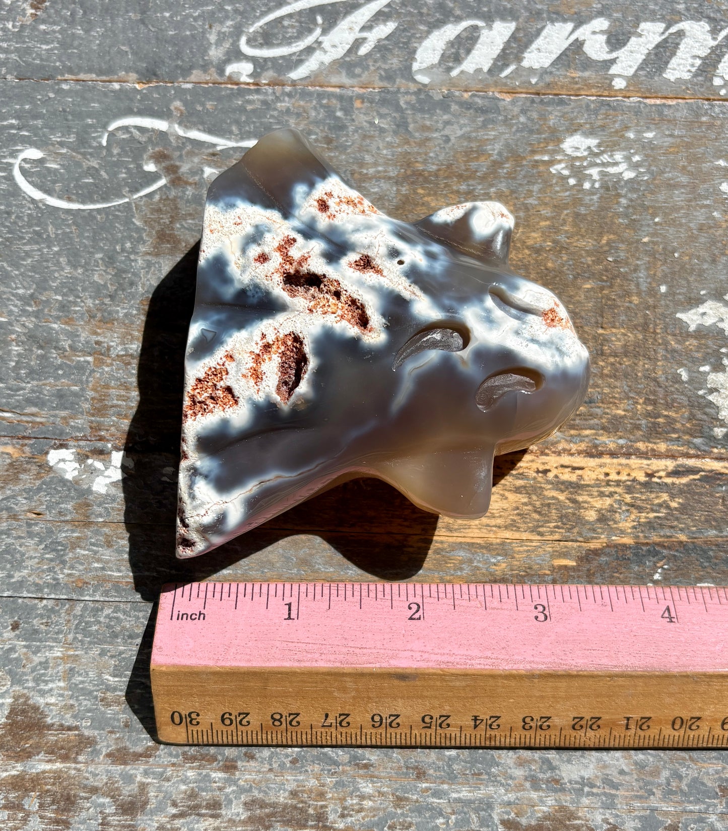 Gorgeous Orca Agate Ghost | Opt D