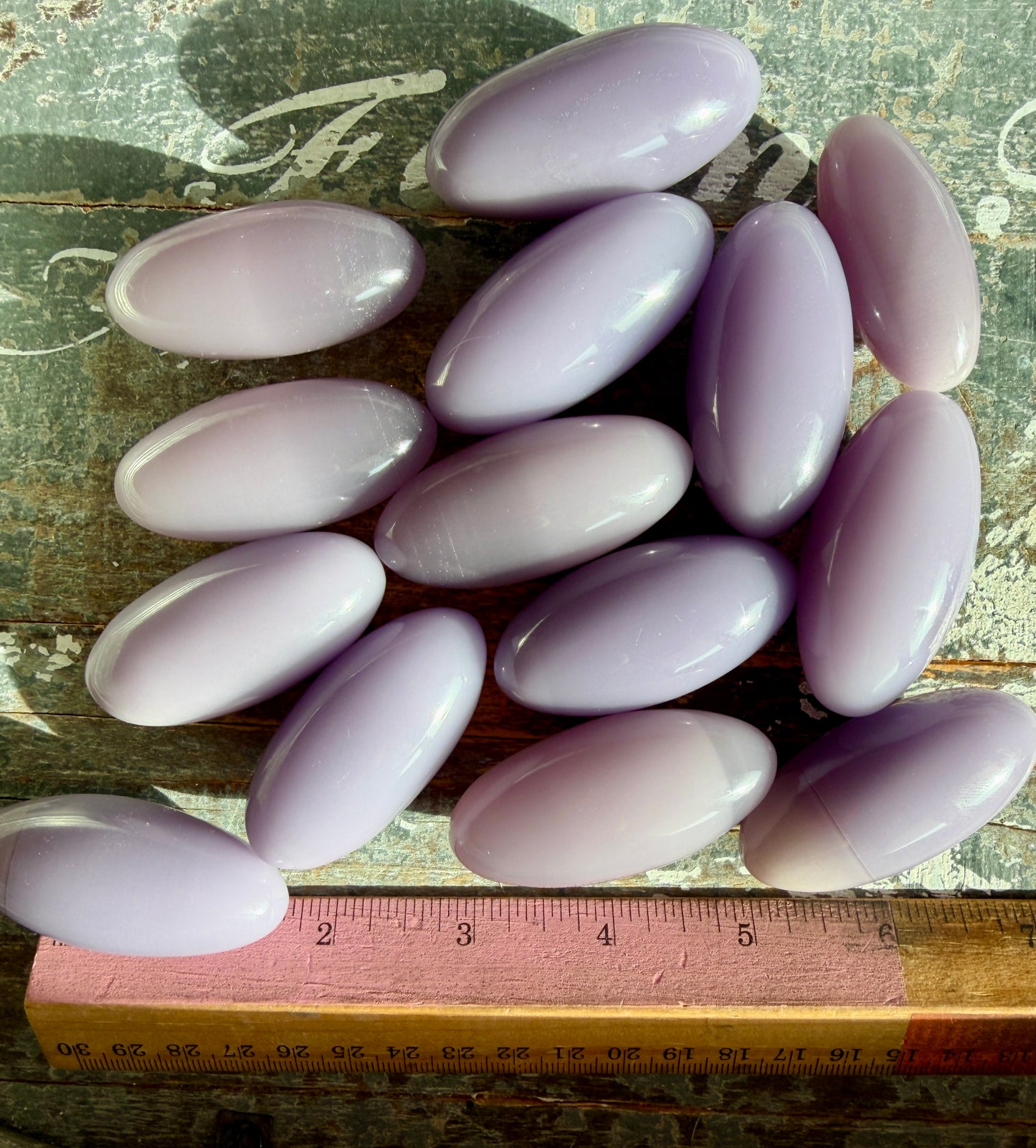 One (1) Lavender Fluorite Lingam | Intuitively Chosen