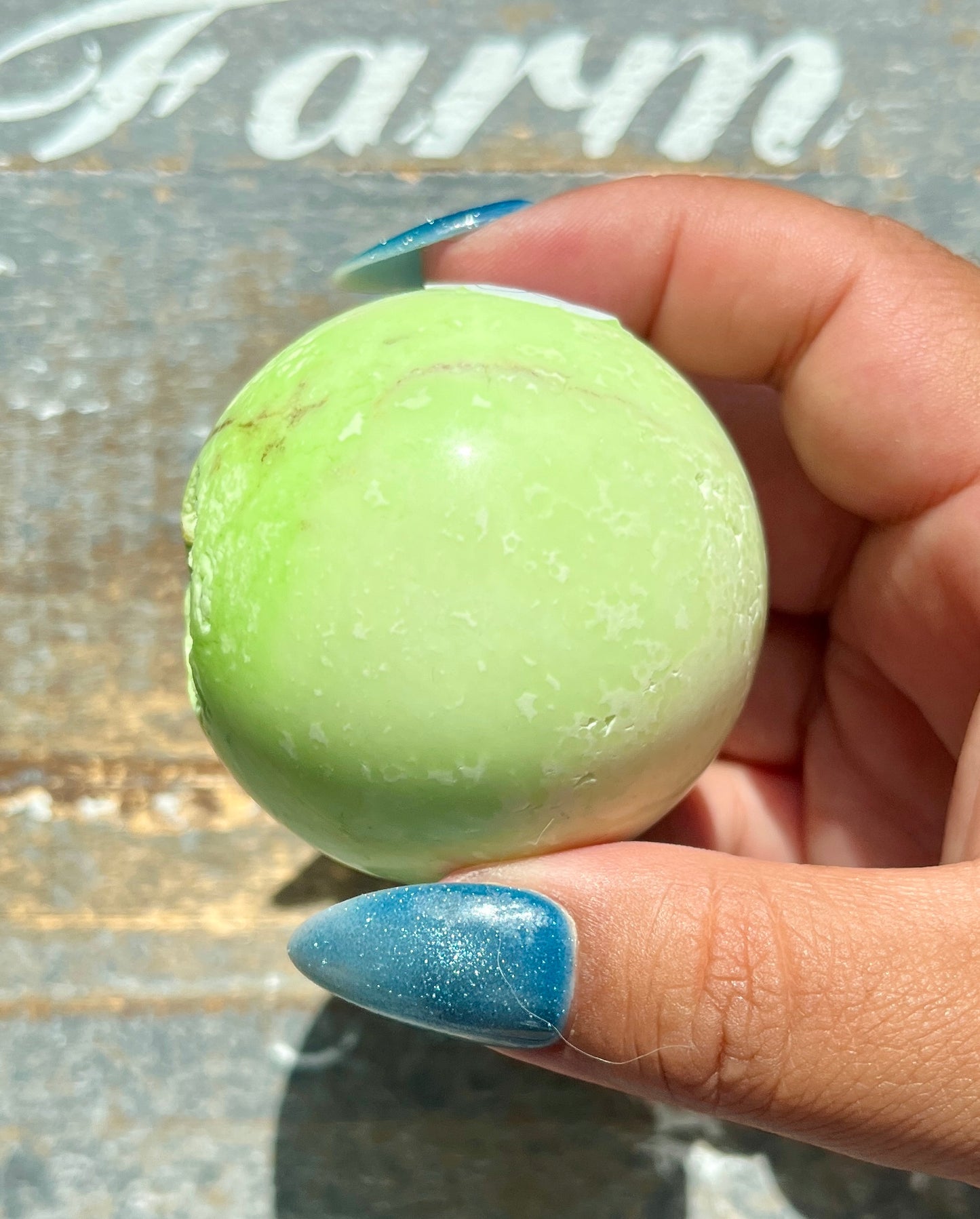 Gorgeous Citron Magnesite Sphere from Western Australia