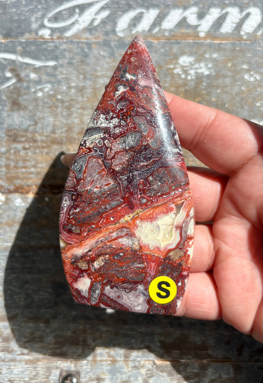 Gorgeous Crazy Lace Agate Flame | Opt S