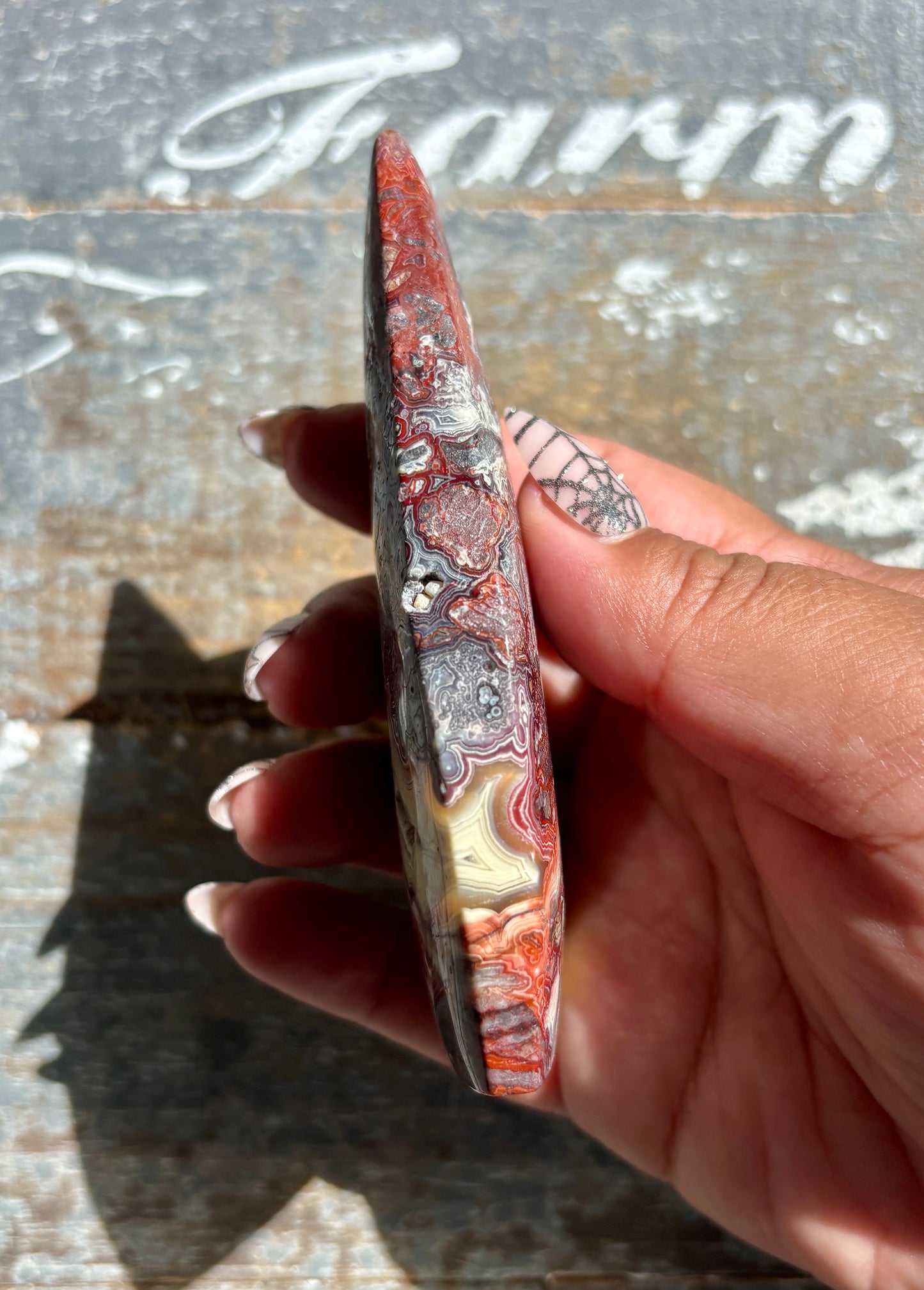 Gorgeous Crazy Lace Agate Flame | Opt S