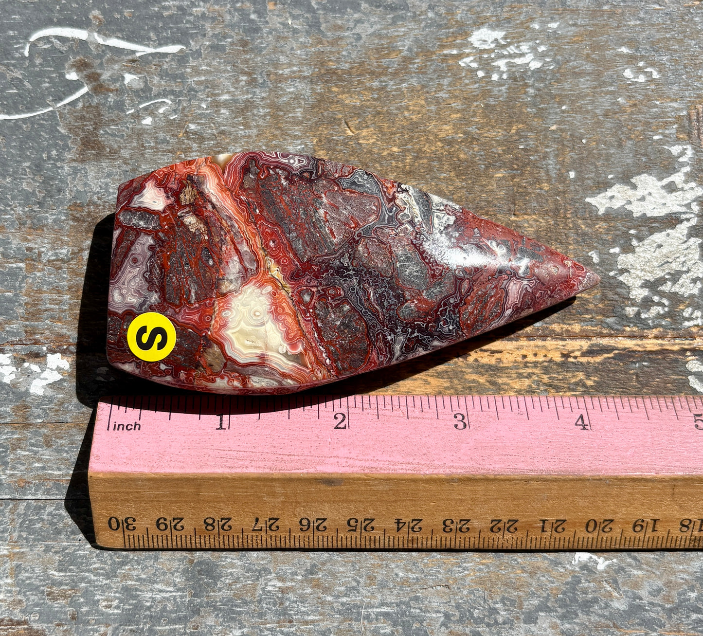 Gorgeous Crazy Lace Agate Flame | Opt S