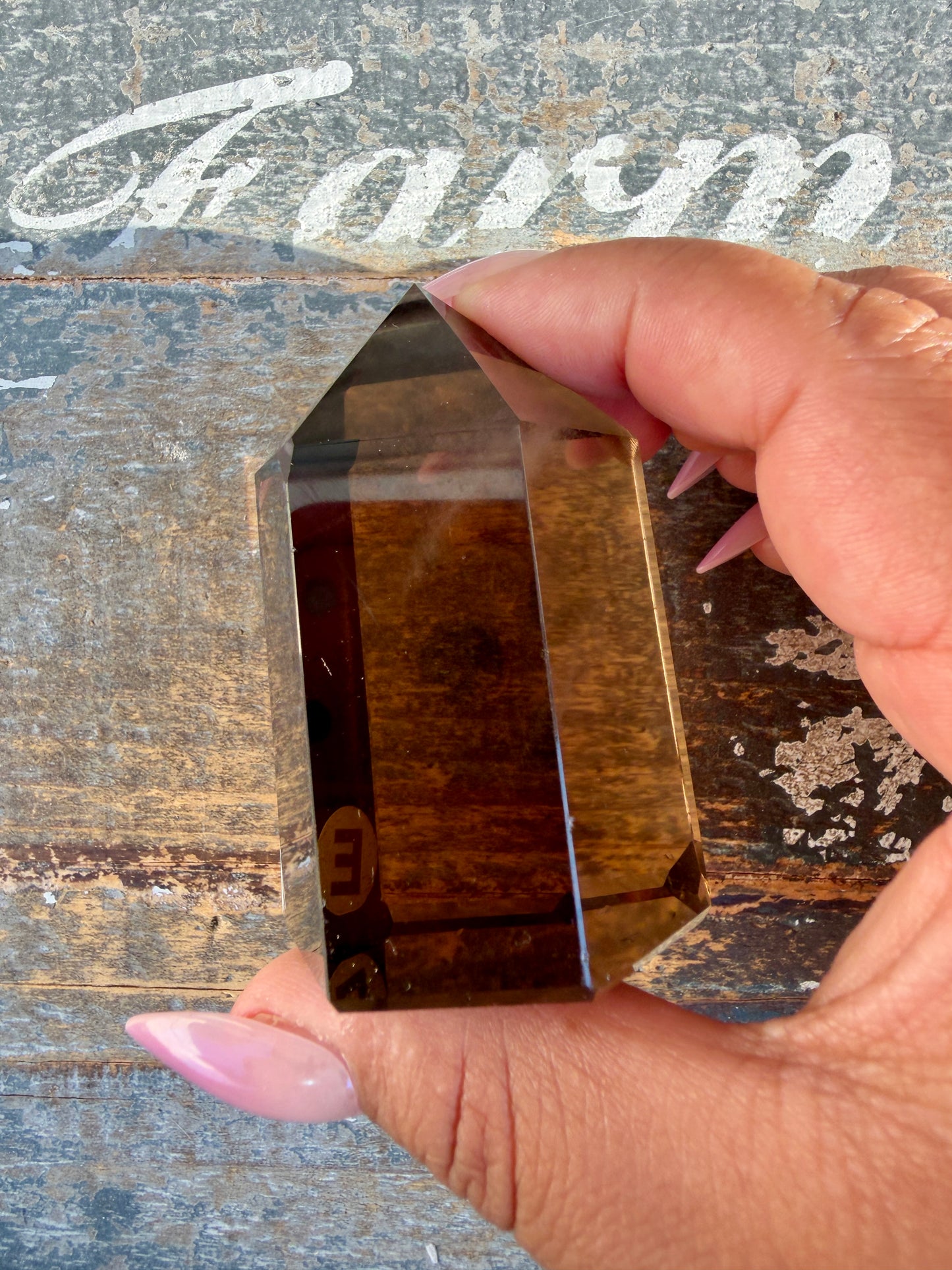 Super Clear Dark Smokey Quartz Tower | Brazil | Opt E