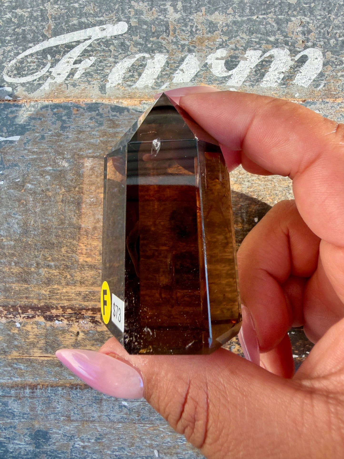 Super Clear Dark Smokey Quartz Tower | Brazil | Opt F