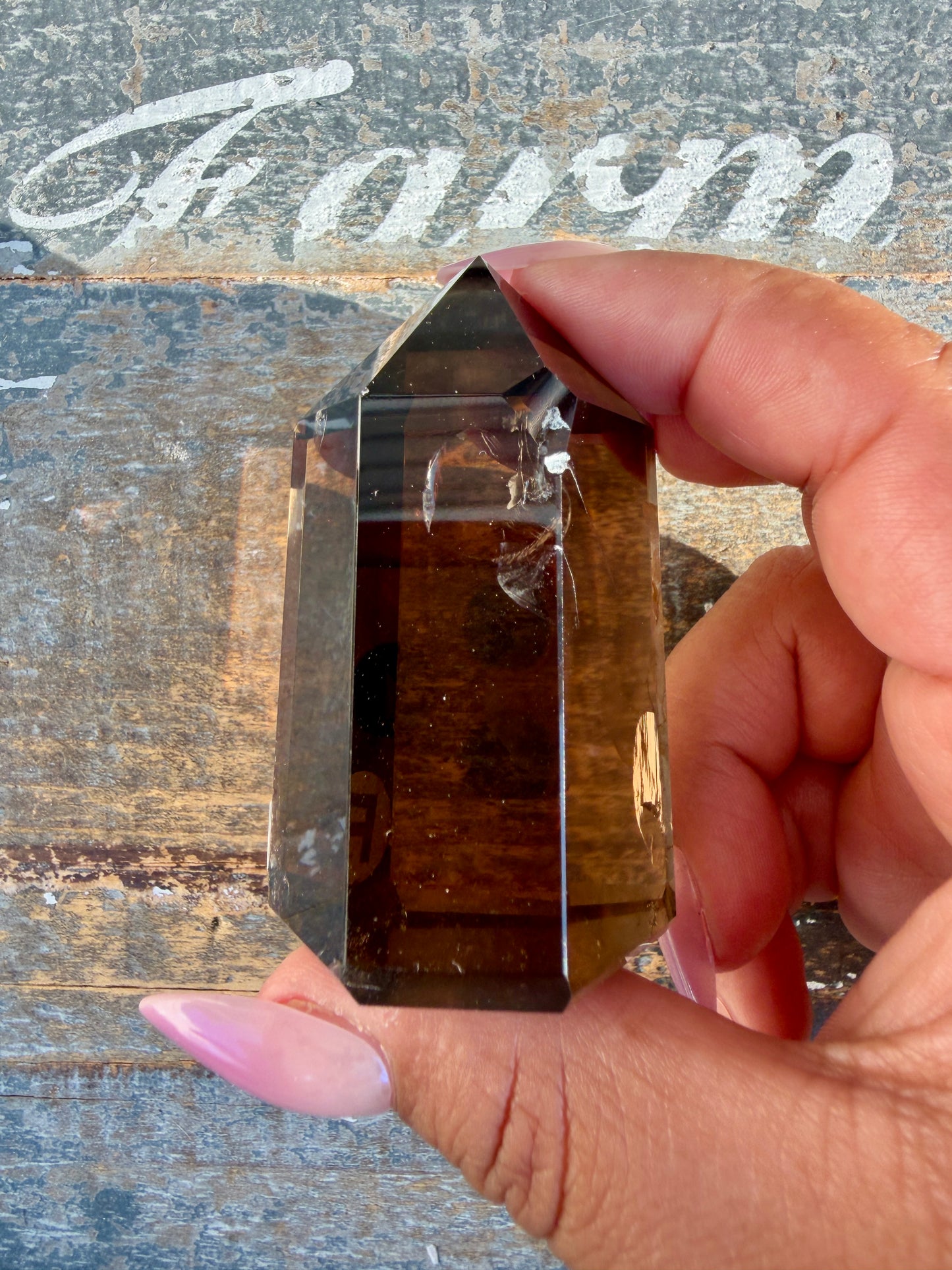Super Clear Dark Smokey Quartz Tower | Brazil | Opt F