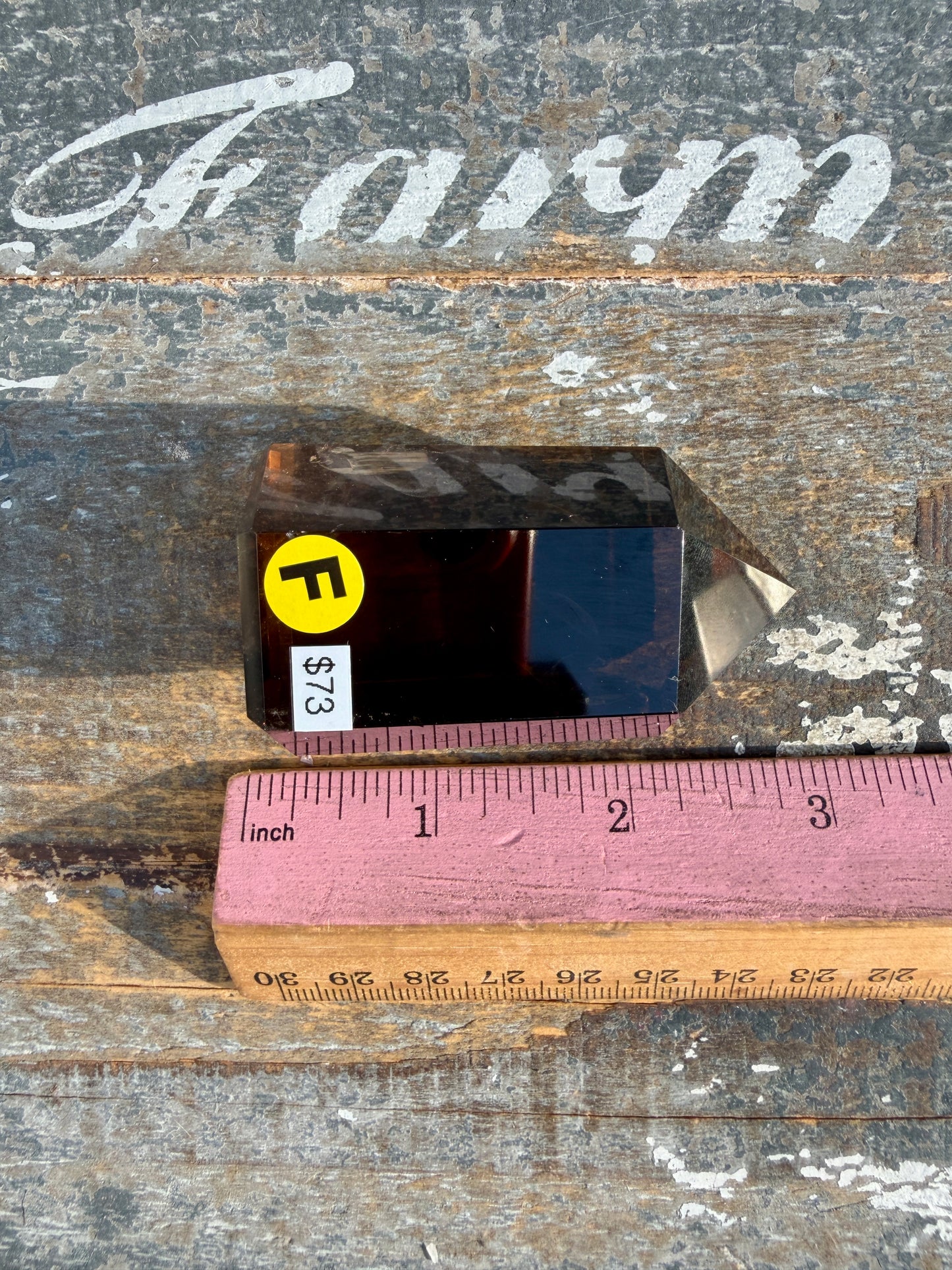 Super Clear Dark Smokey Quartz Tower | Brazil | Opt F
