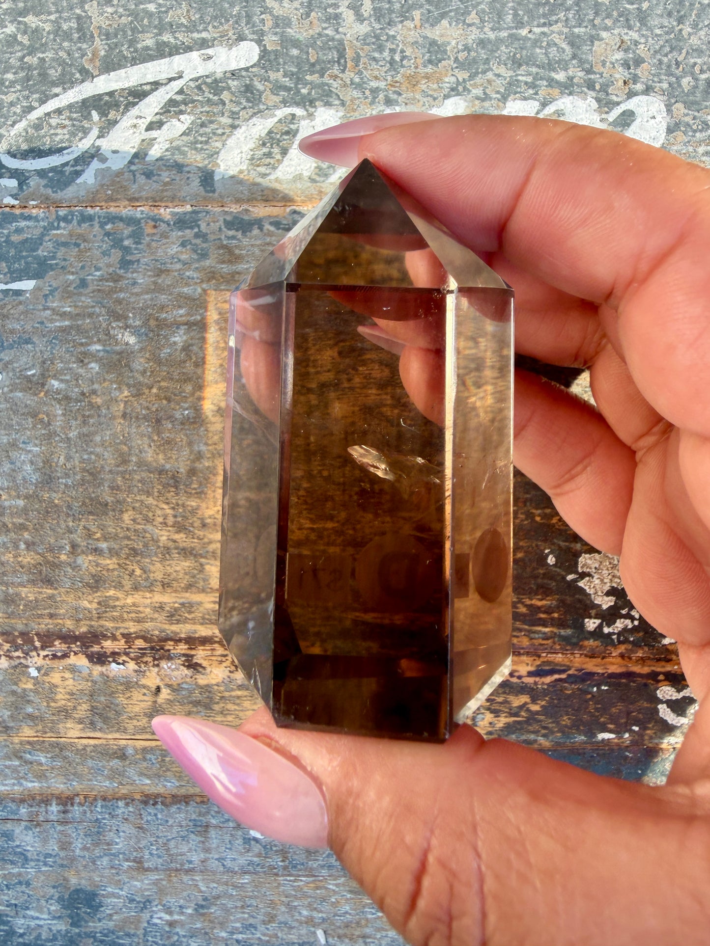 Super Clear Dark Smokey Quartz Tower | Brazil | Opt D