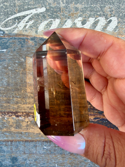 Super Clear Dark Smokey Quartz Tower | Brazil | Opt D