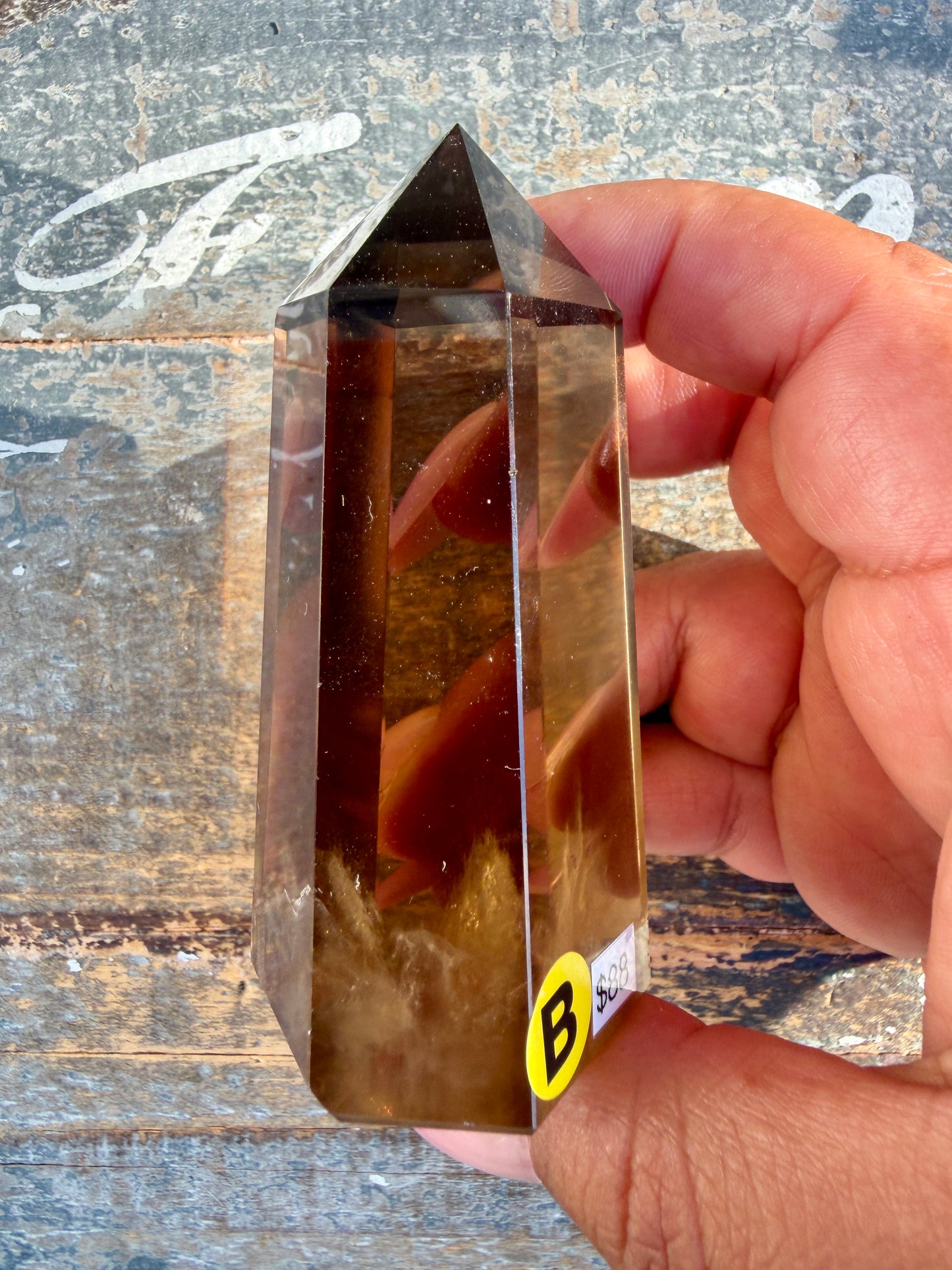 Super Clear Dark Smokey Quartz Tower | Brazil | Opt B