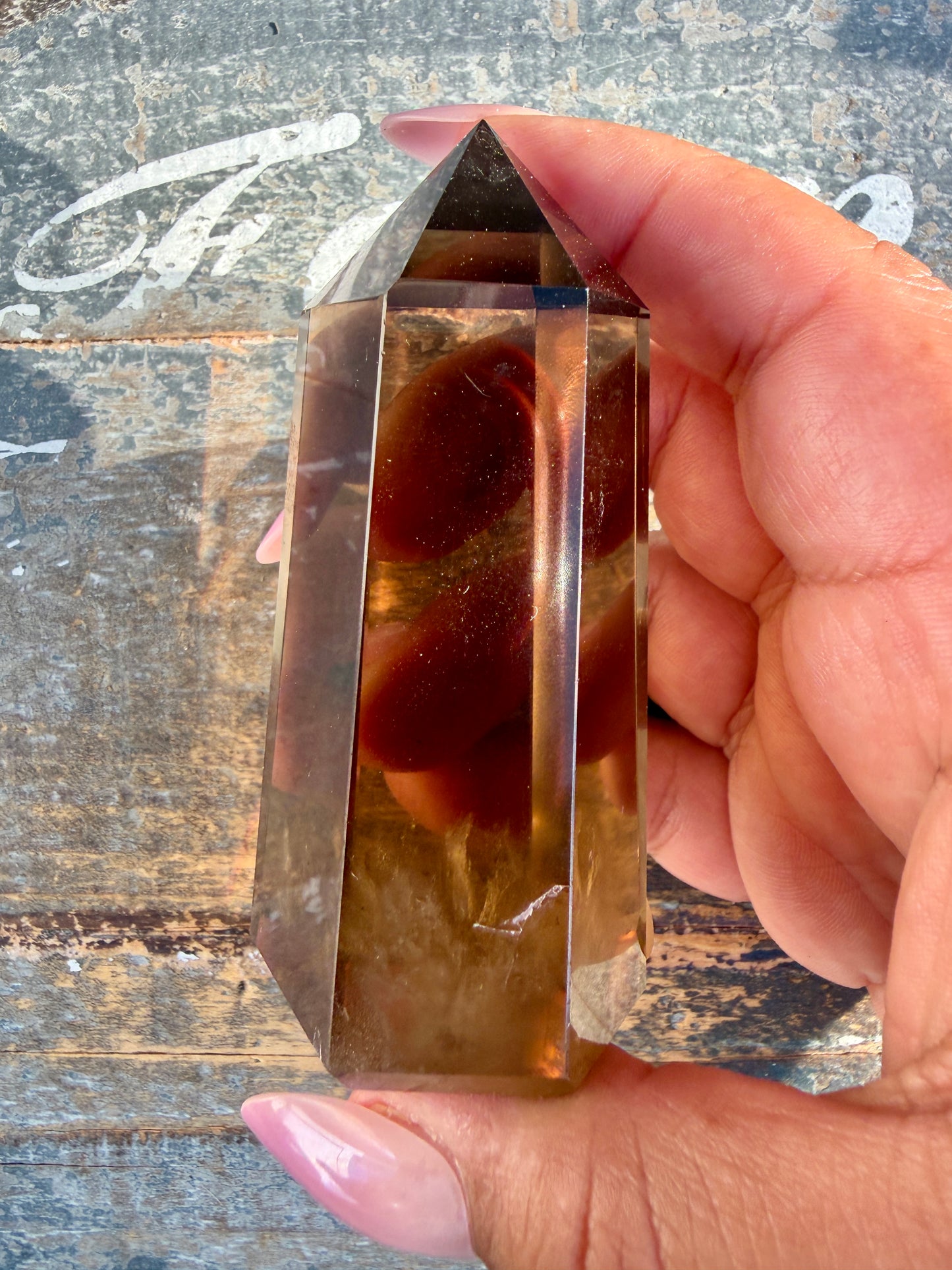 Super Clear Dark Smokey Quartz Tower | Brazil | Opt B