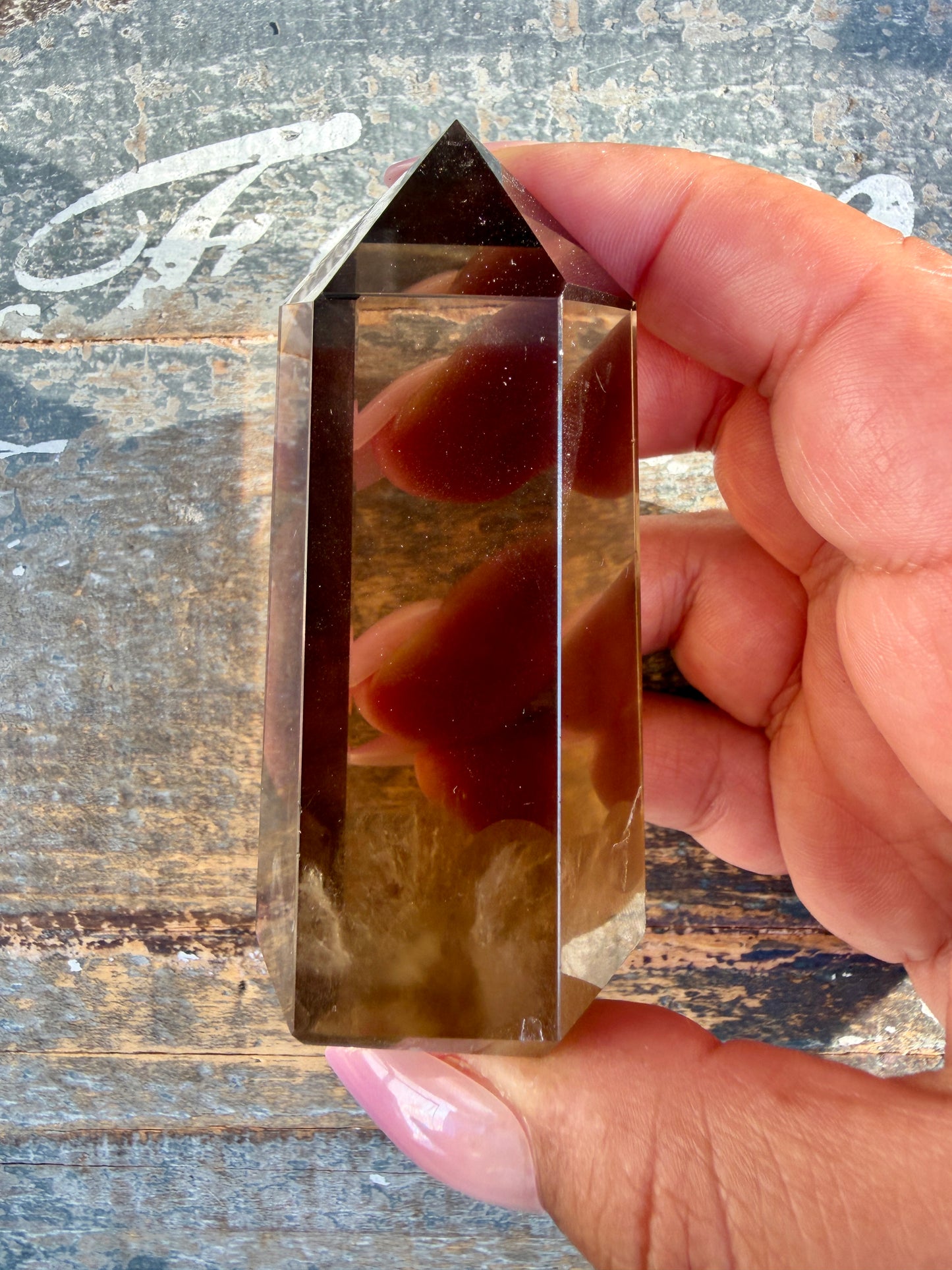 Super Clear Dark Smokey Quartz Tower | Brazil | Opt B