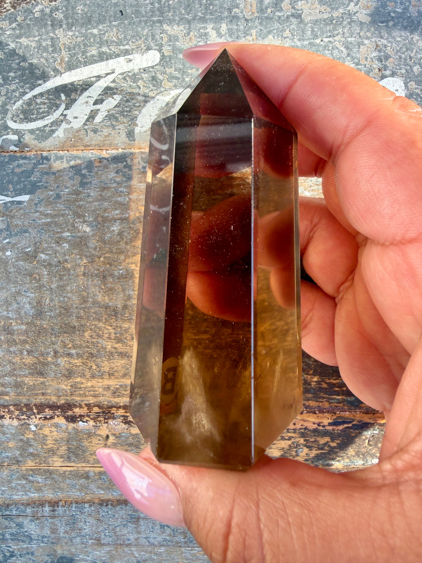 Super Clear Dark Smokey Quartz Tower | Brazil | Opt B