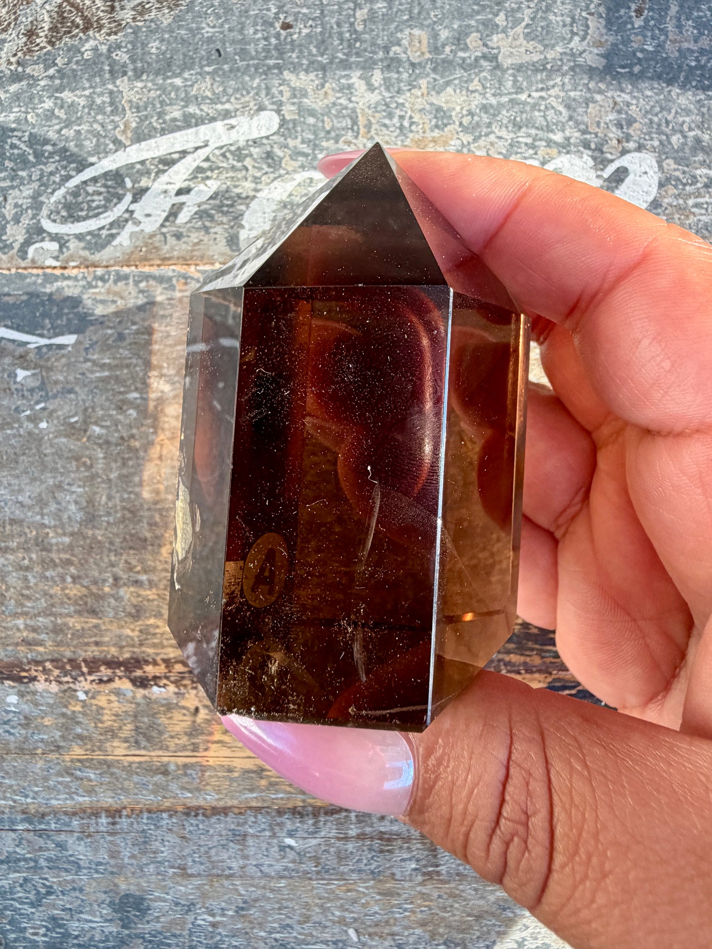 Super Clear Dark Smokey Quartz Tower | Brazil | Opt A