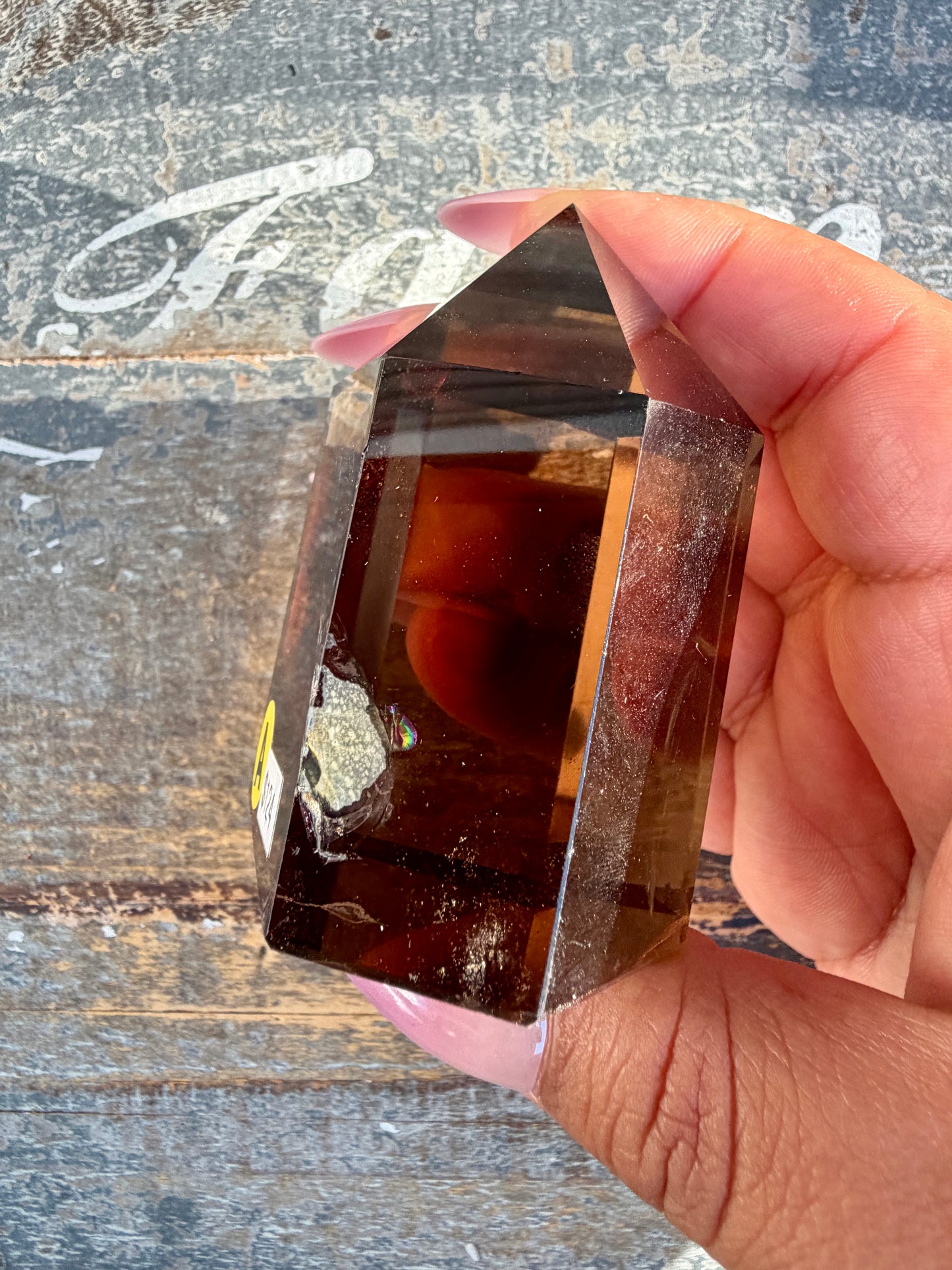 Super Clear Dark Smokey Quartz Tower | Brazil | Opt A