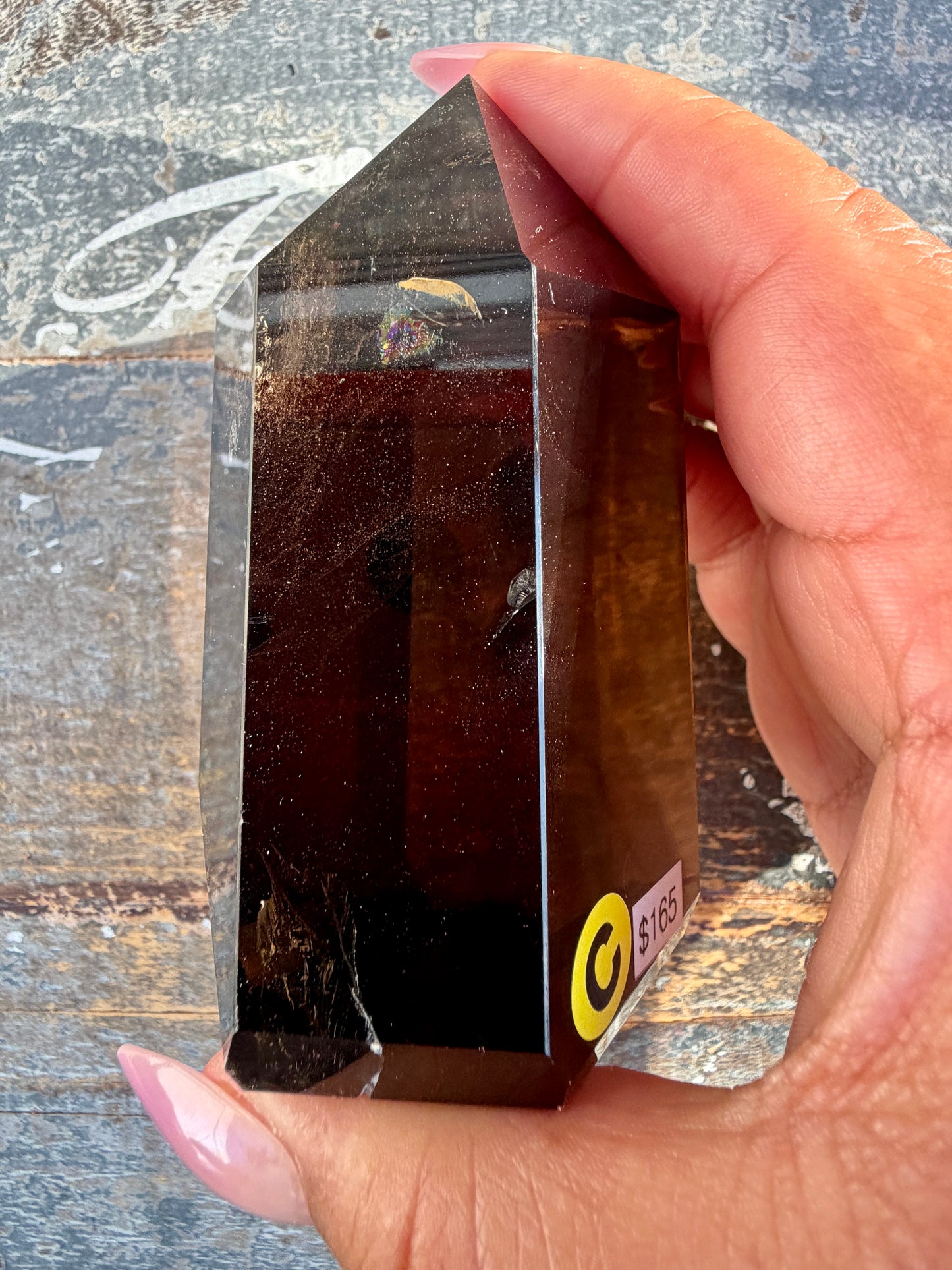 Super Clear Dark Smokey Quartz Tower | Brazil | Opt C