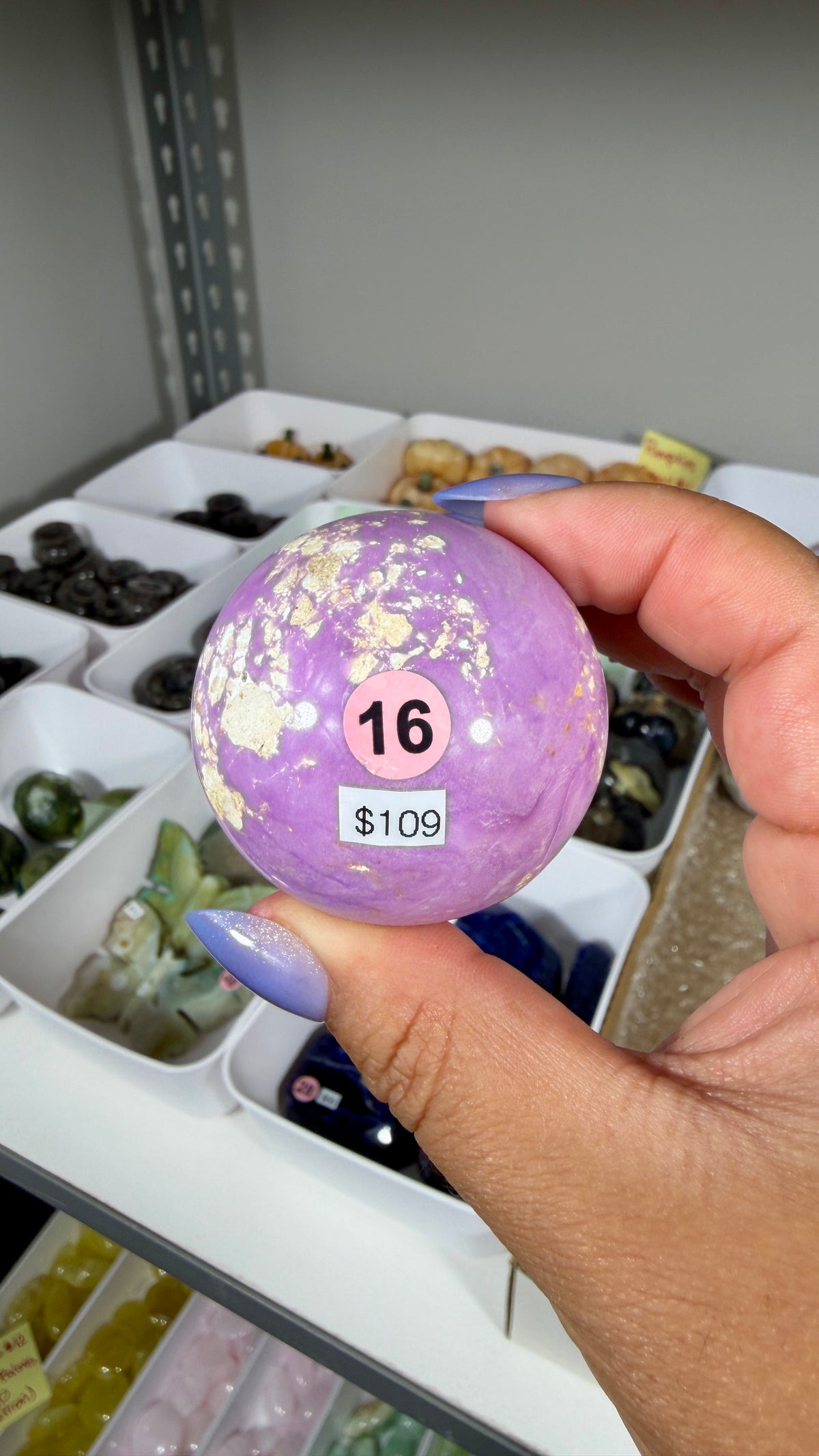 Gorgeous Phosphosiderite Sphere | Peru | Opt 16