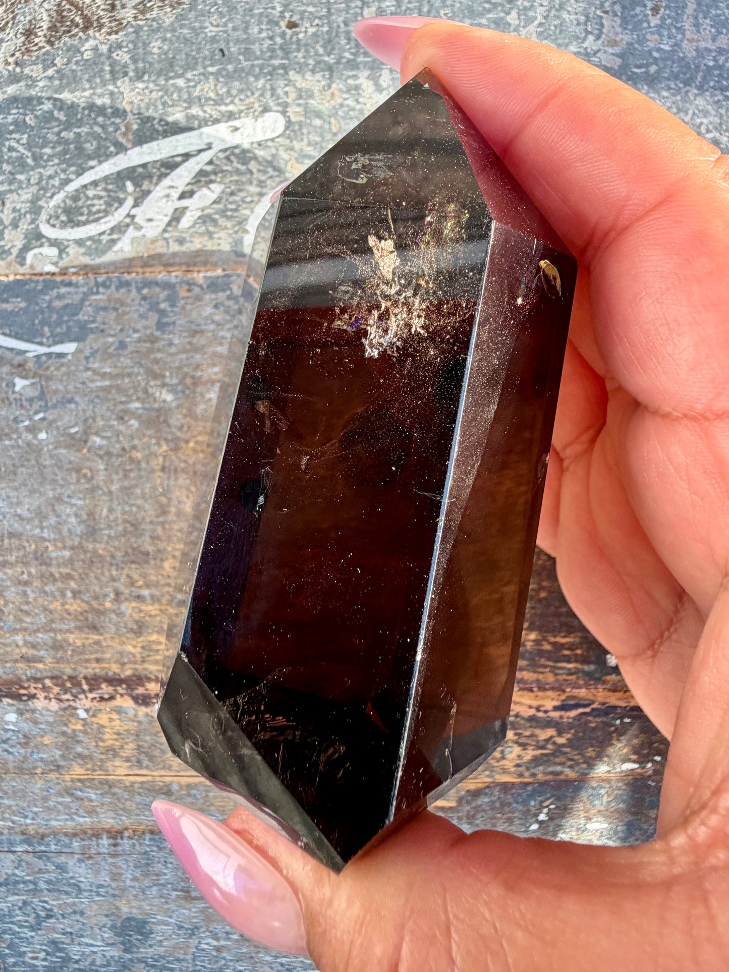 Super Clear Dark Smokey Quartz Tower | Brazil | Opt C