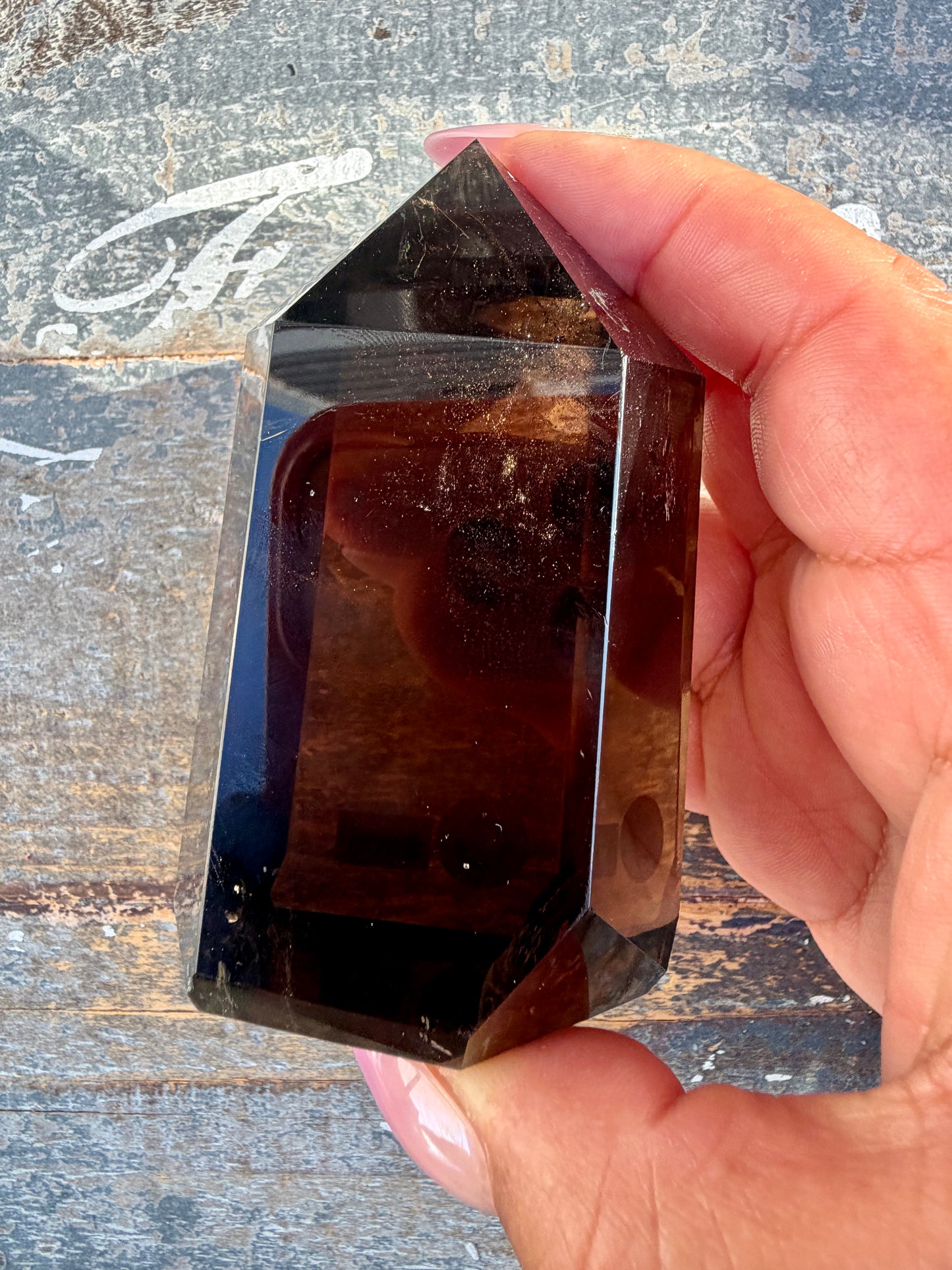 Super Clear Dark Smokey Quartz Tower | Brazil | Opt C