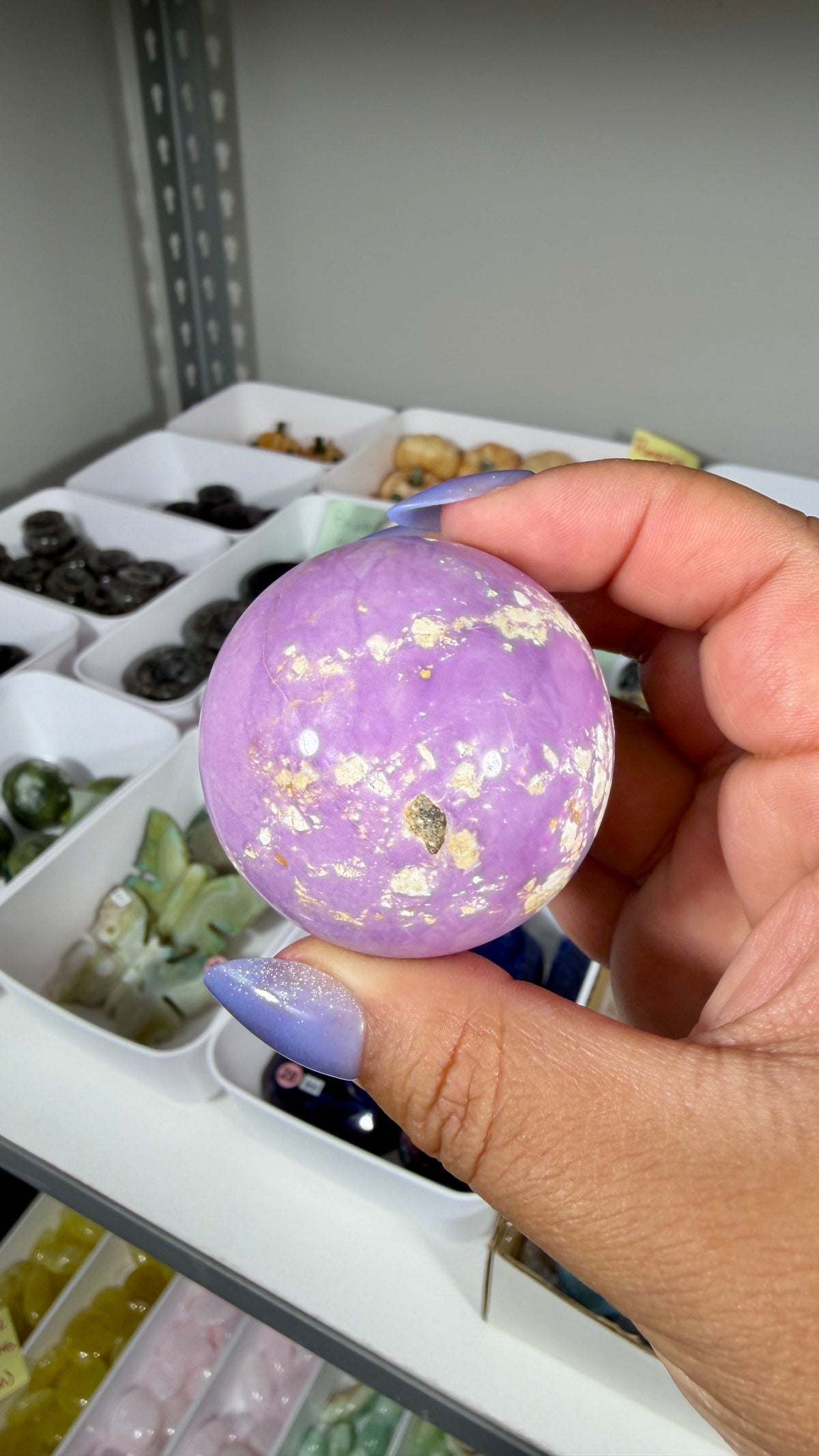 Gorgeous Phosphosiderite Sphere | Peru | Opt 16