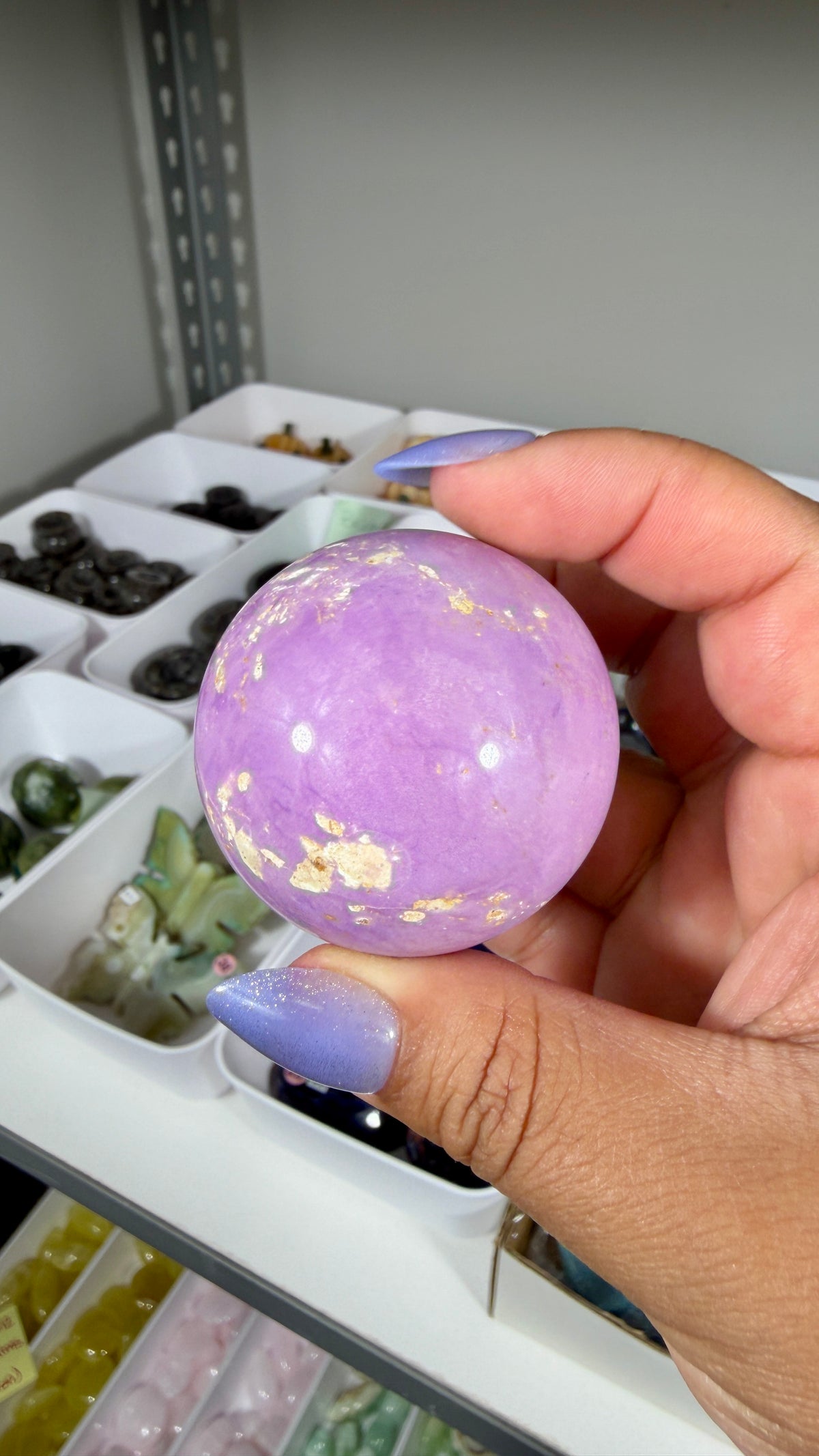 Gorgeous Phosphosiderite Sphere | Peru | Opt 16