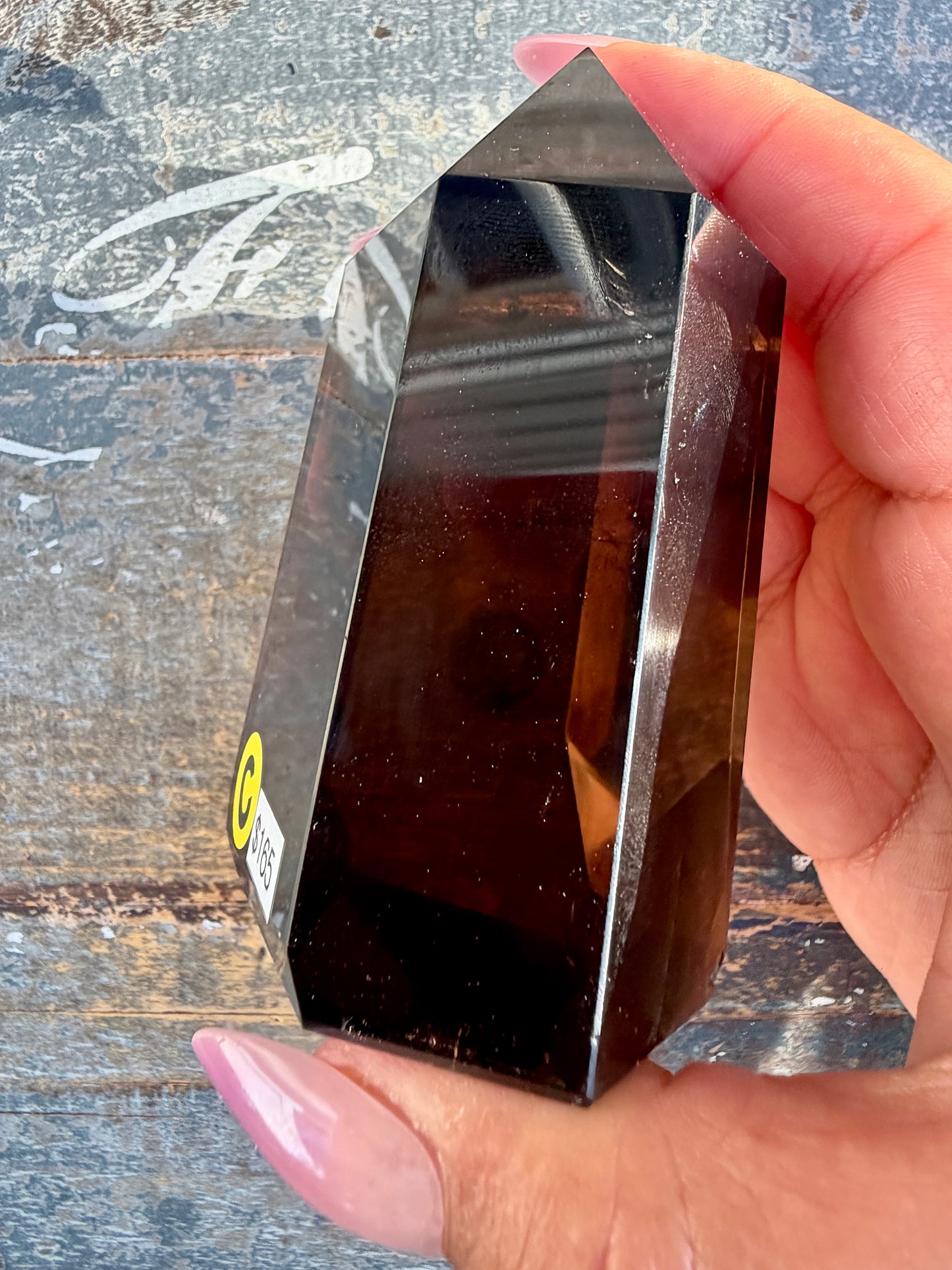 Super Clear Dark Smokey Quartz Tower | Brazil | Opt C