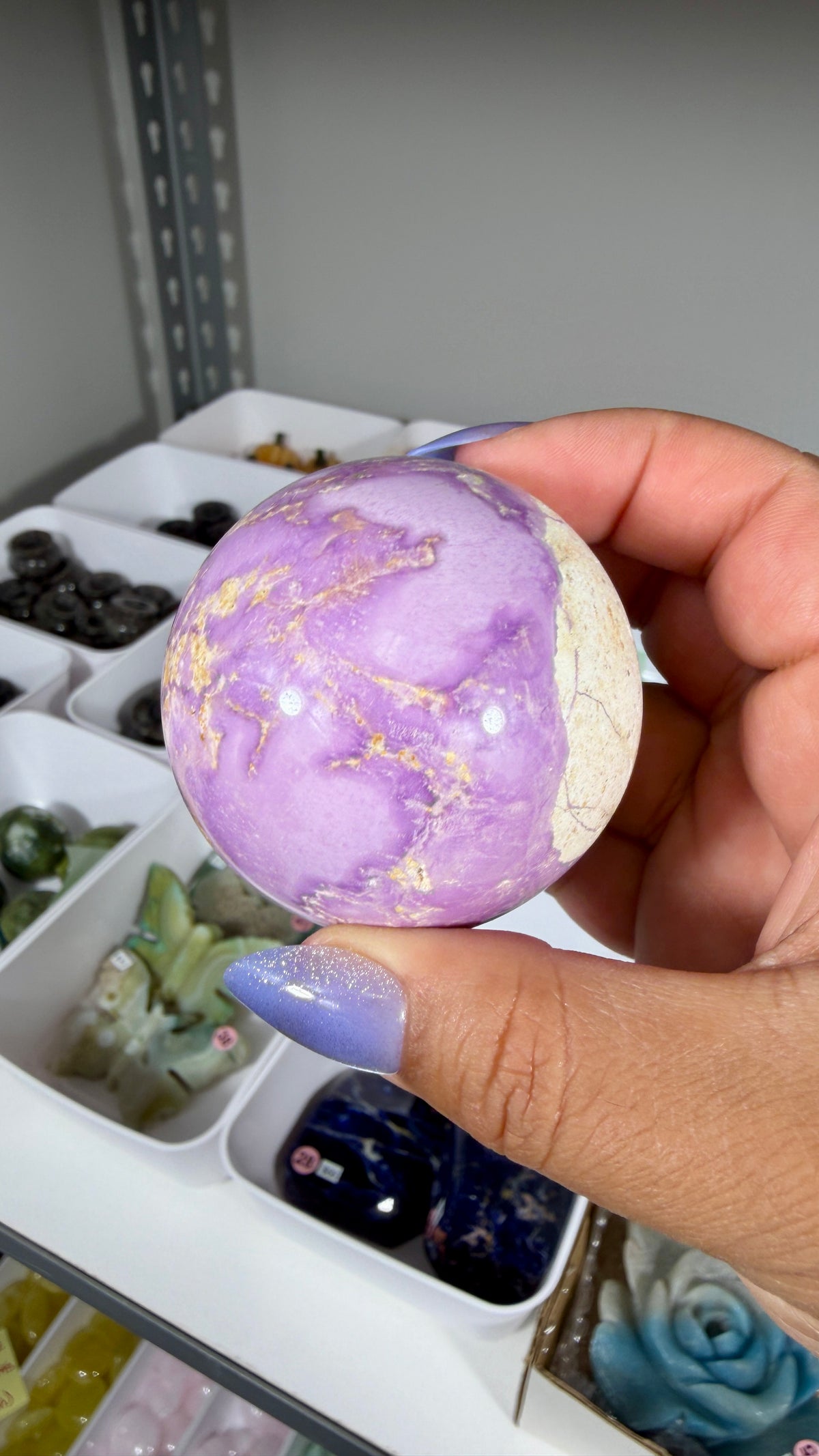 Gorgeous Phosphosiderite Sphere | Peru | Opt 22