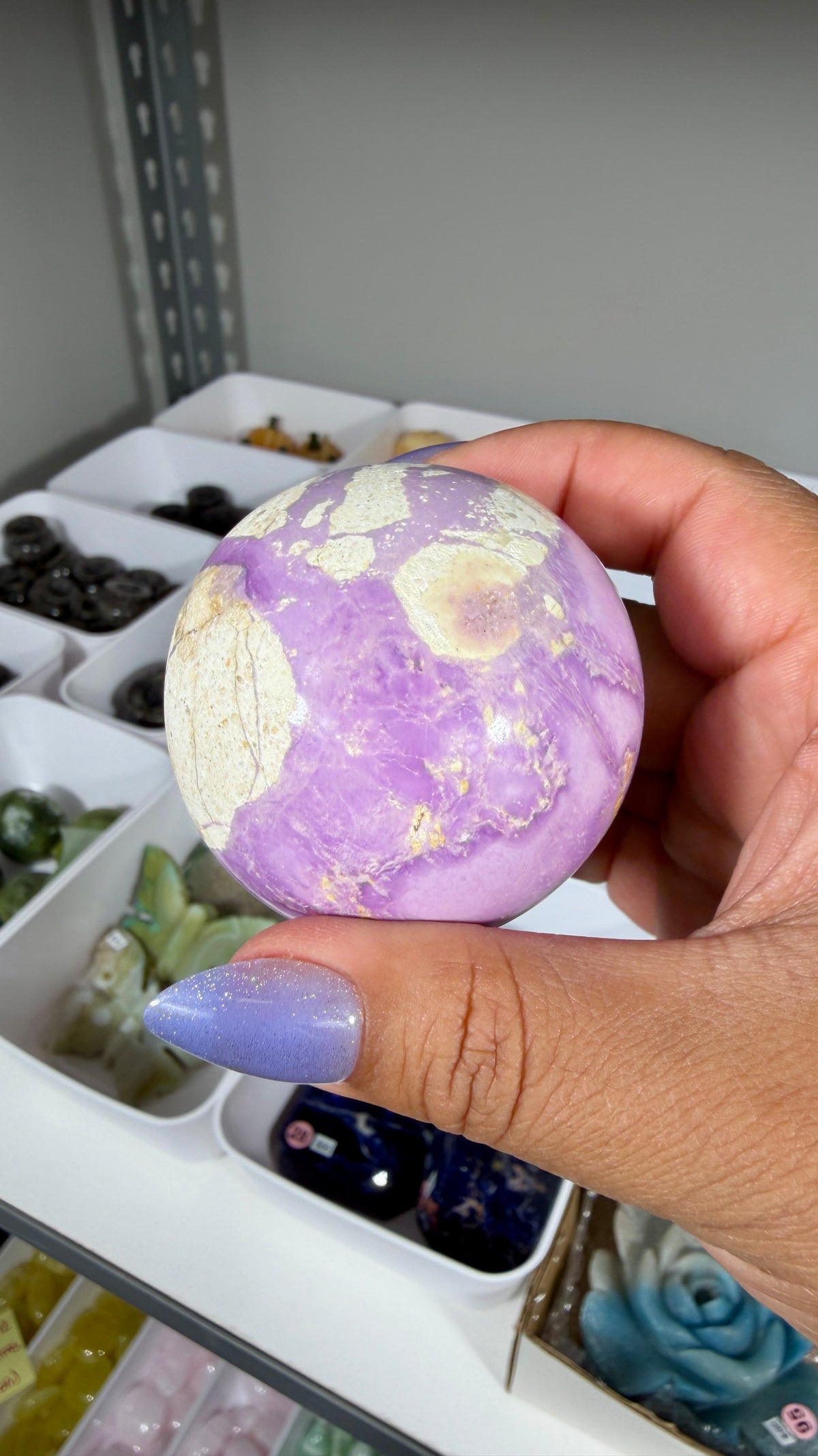Gorgeous Phosphosiderite Sphere | Peru | Opt 22