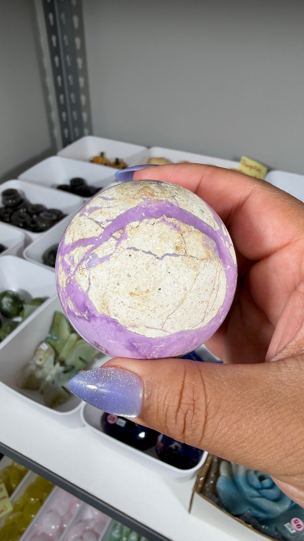 Gorgeous Phosphosiderite Sphere | Peru | Opt 22