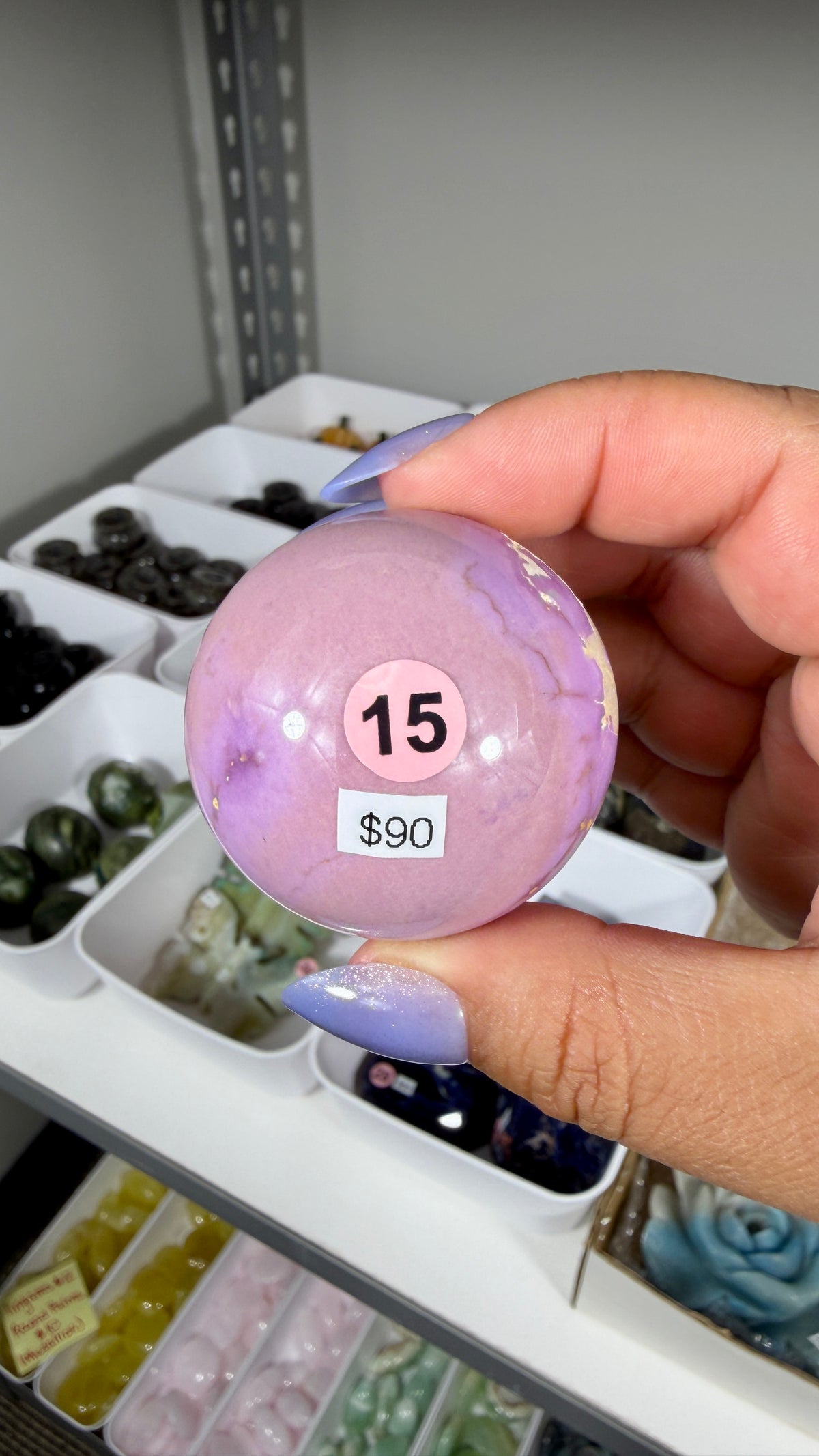 Gorgeous Phosphosiderite Sphere | Peru | Opt 15