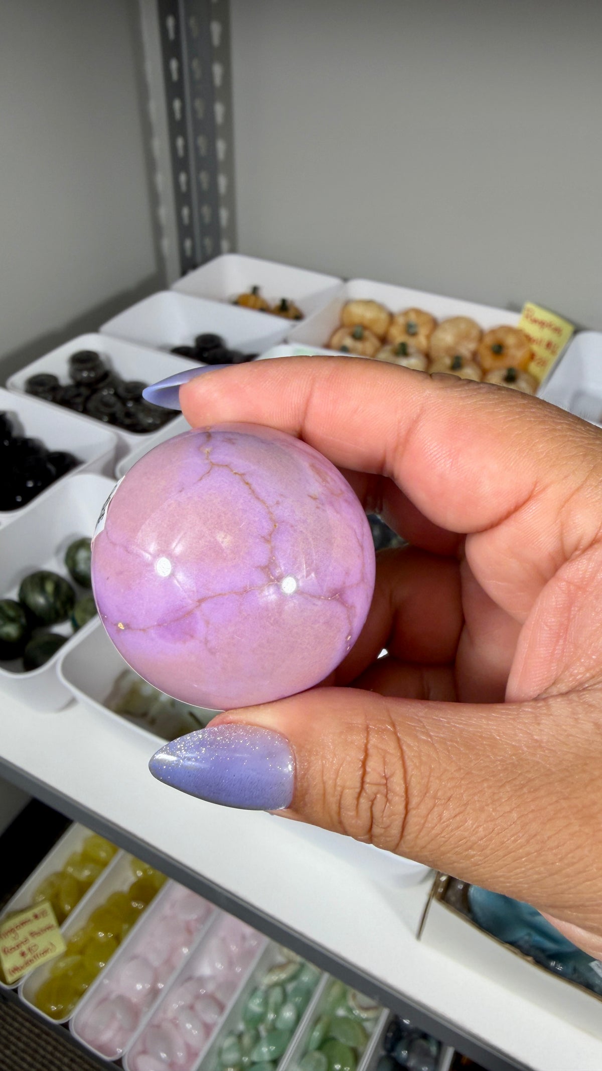Gorgeous Phosphosiderite Sphere | Peru | Opt 15