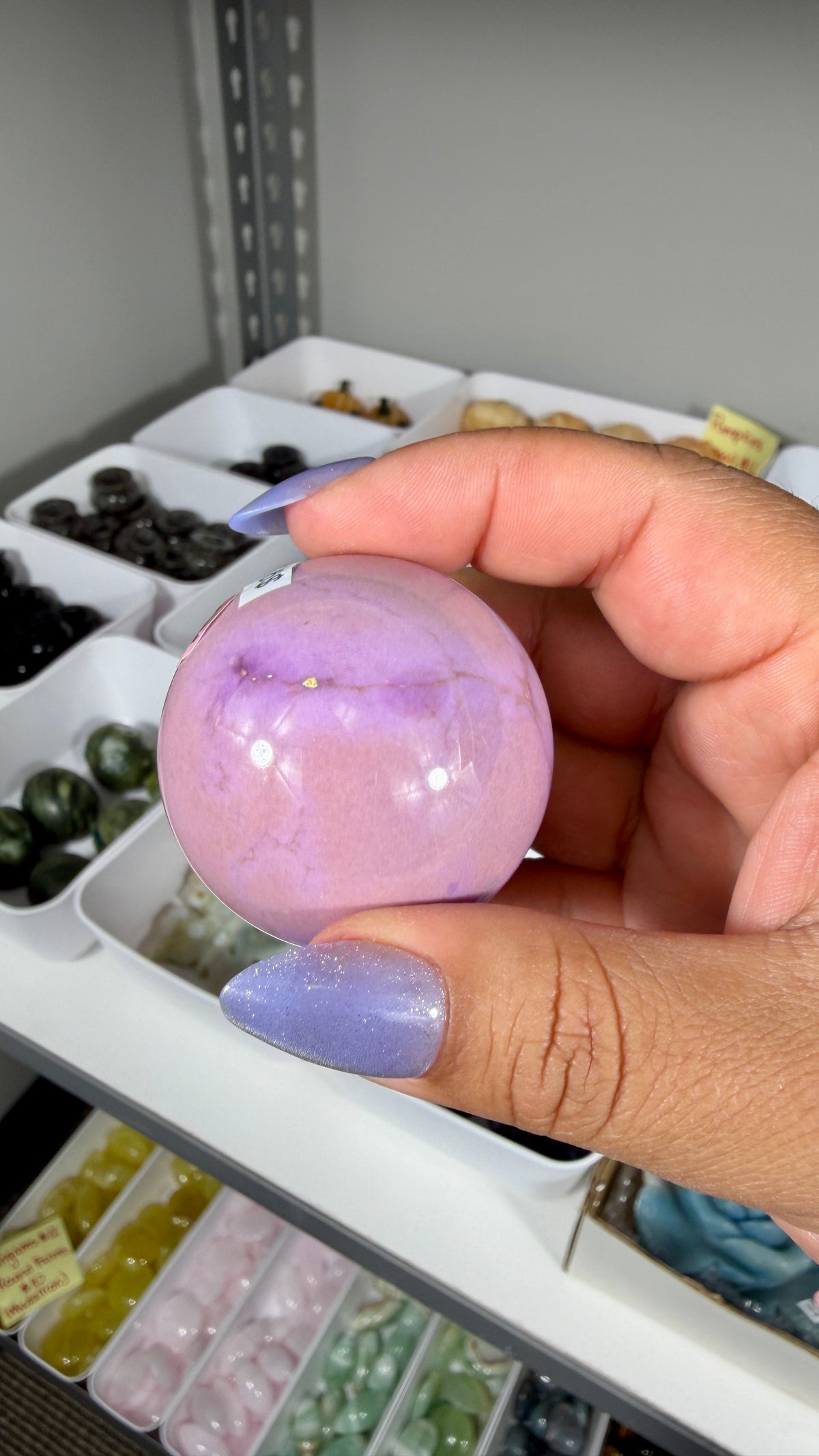 Gorgeous Phosphosiderite Sphere | Peru | Opt 15