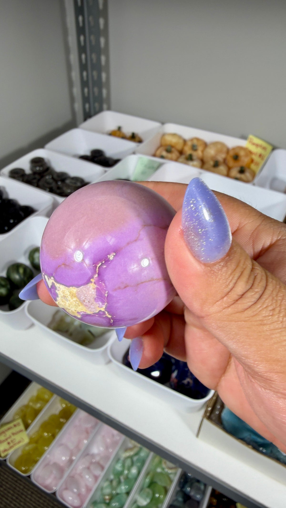 Gorgeous Phosphosiderite Sphere | Peru | Opt 15