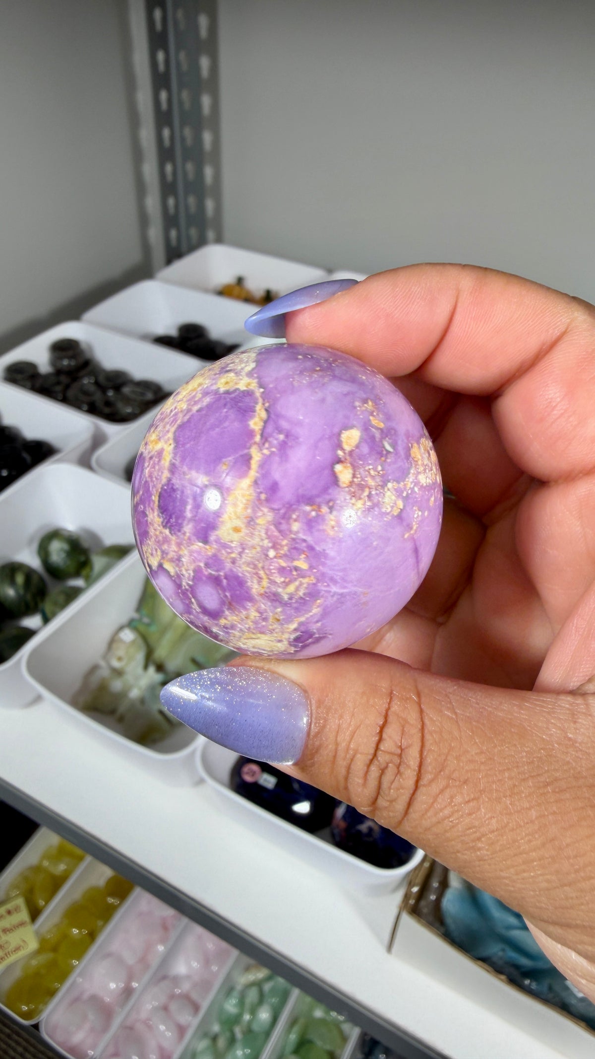 Gorgeous Phosphosiderite Sphere | Peru | Opt 8