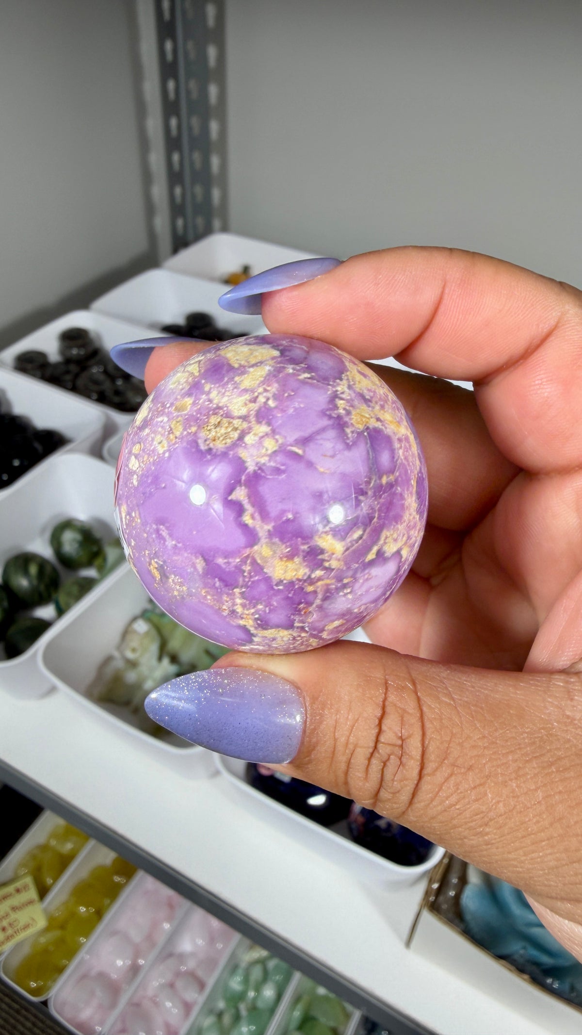 Gorgeous Phosphosiderite Sphere | Peru | Opt 8