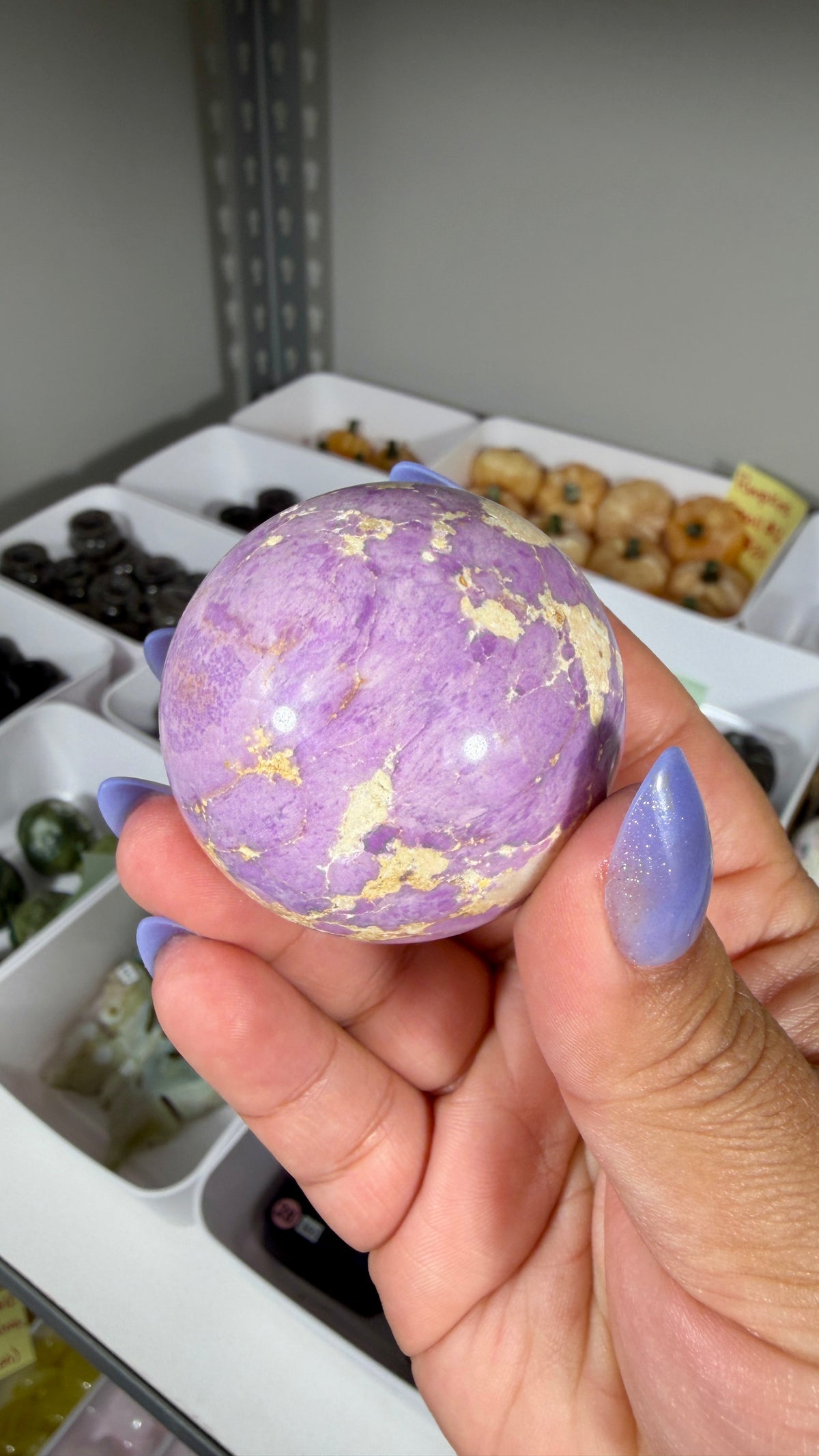 Gorgeous Phosphosiderite Sphere | Peru | Opt 17