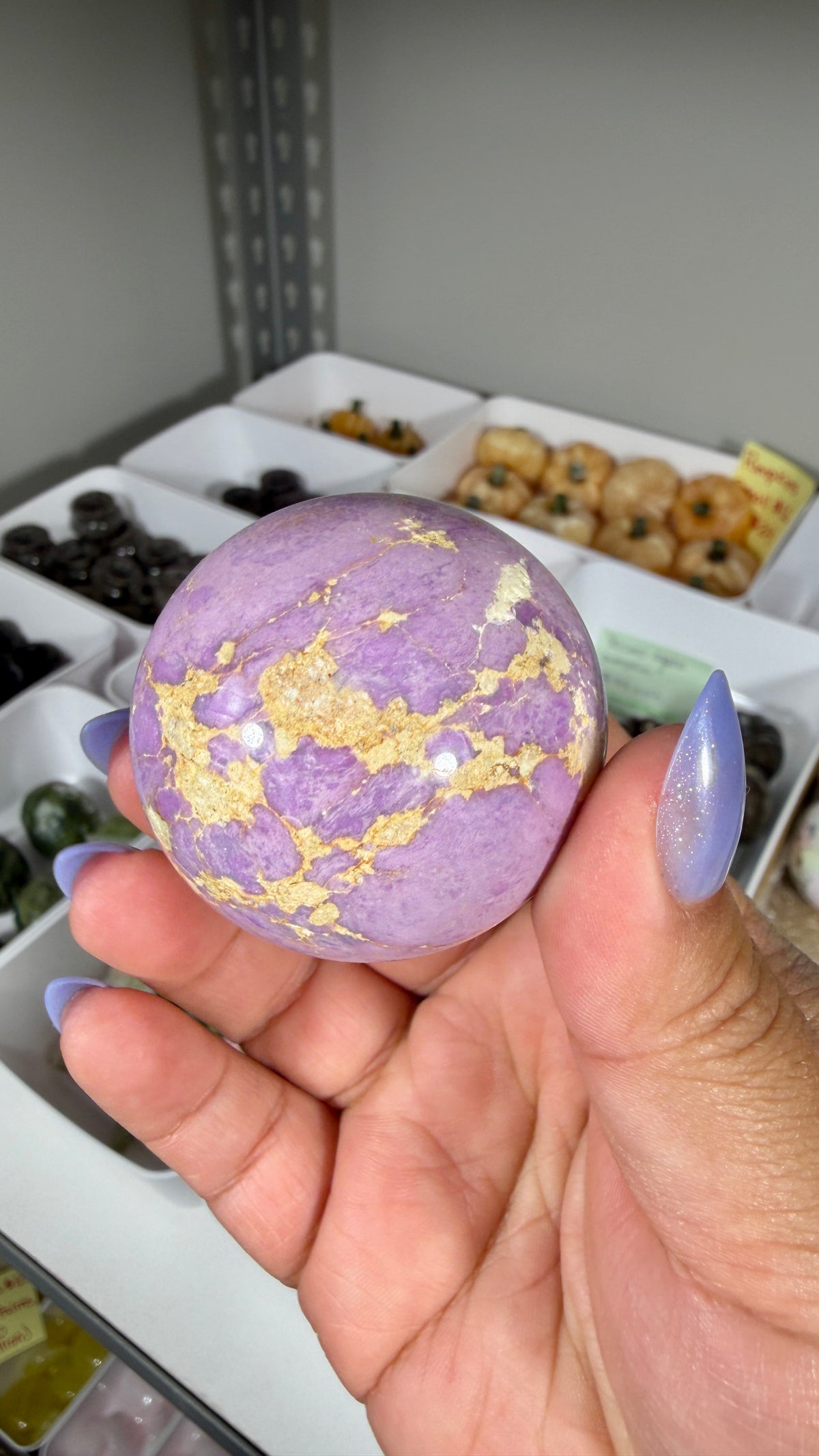 Gorgeous Phosphosiderite Sphere | Peru | Opt 17