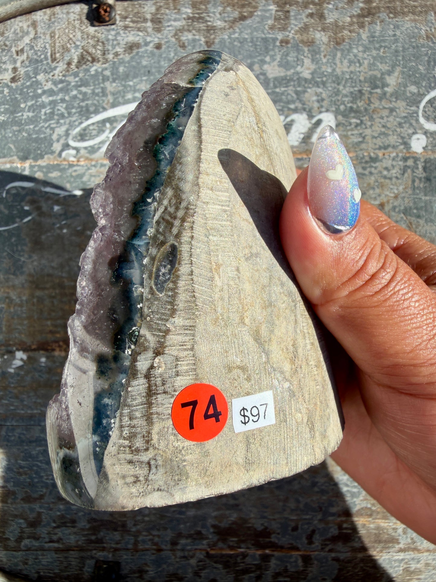 Gorgeous Amethyst Cut Base | Brazil | Opt 74