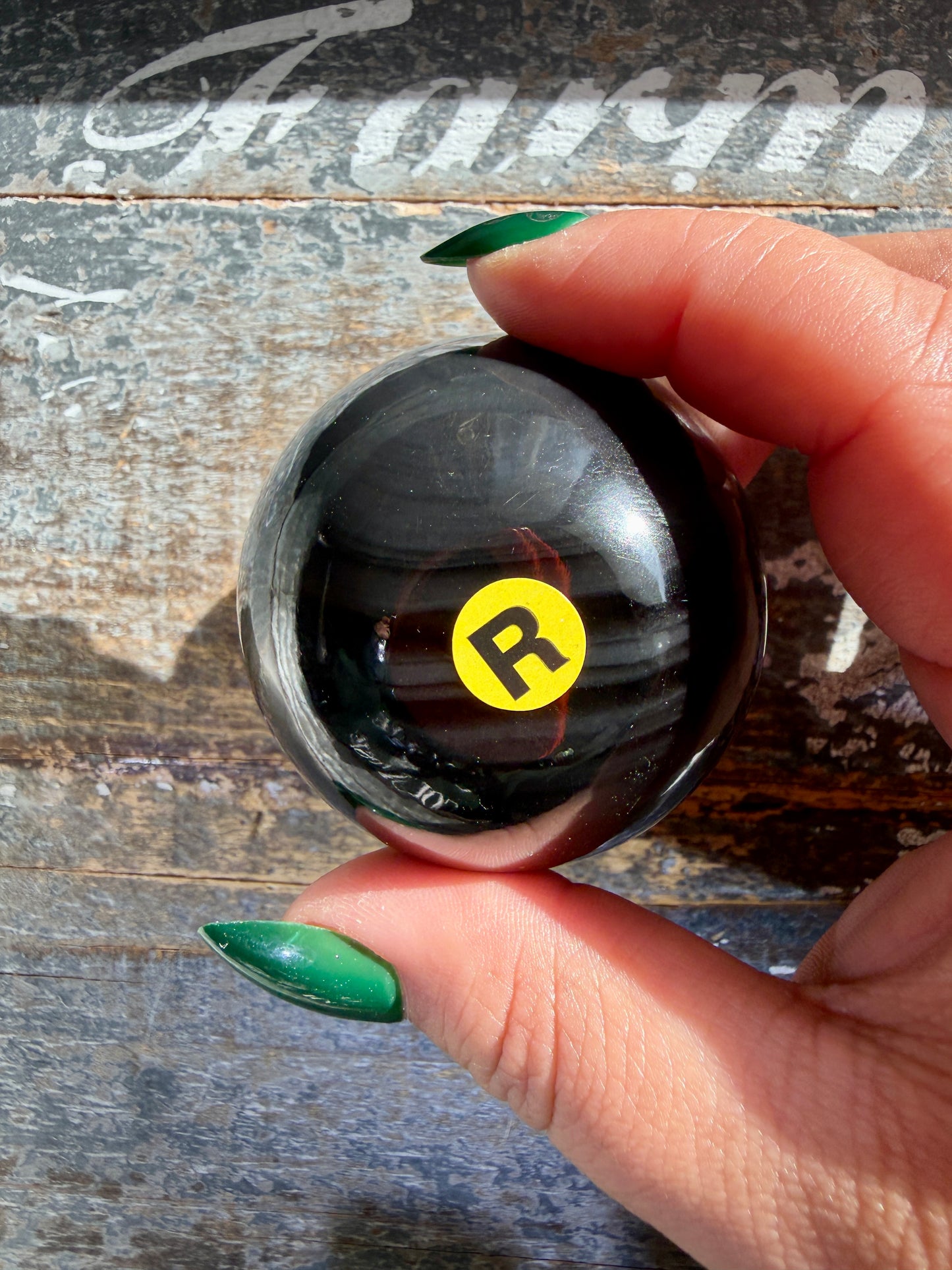 Spooky Midnight Lace Obsidian Mini Bowl | Opt R