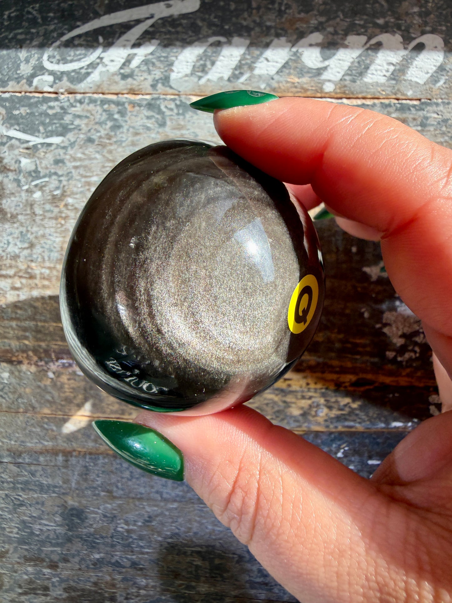 Spooky Midnight Lace Obsidian Mini Bowl | Opt Q