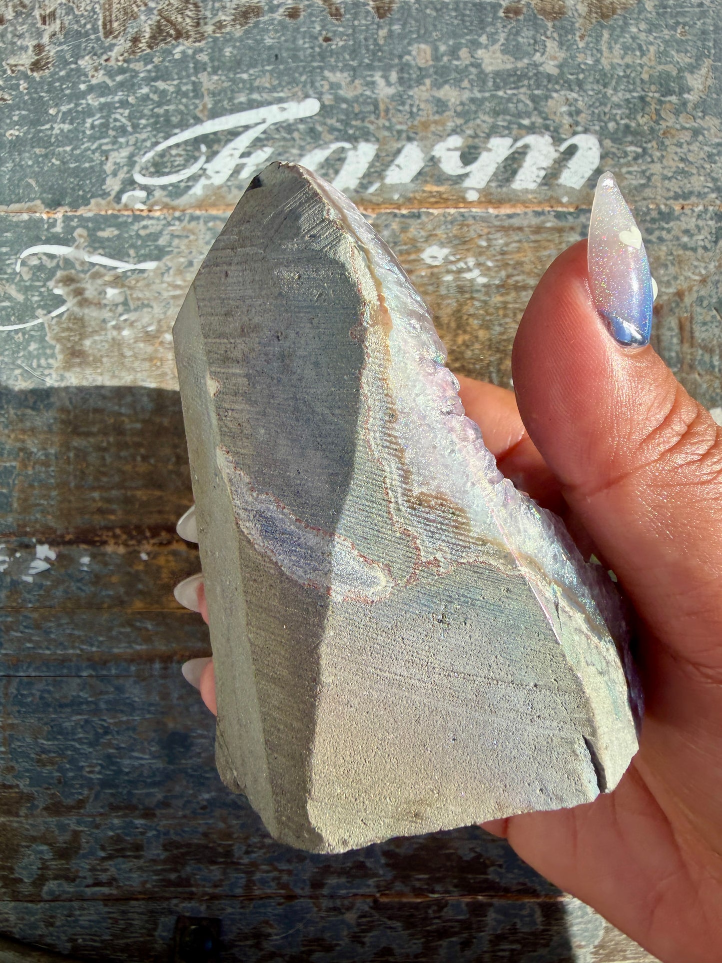 Gorgeous AURA Amethyst Cut Base | Brazil | Opt 73