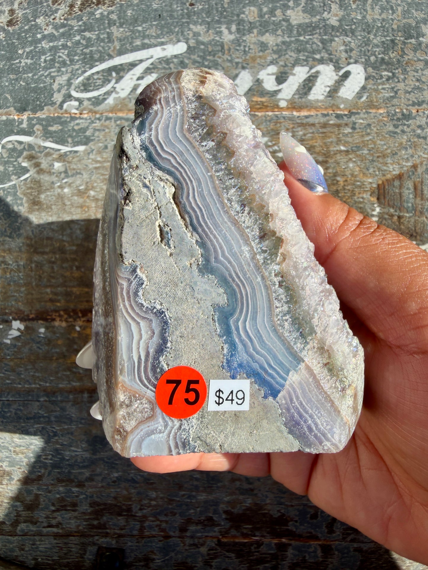 Gorgeous AURA Amethyst Cut Base | Brazil | Opt 75