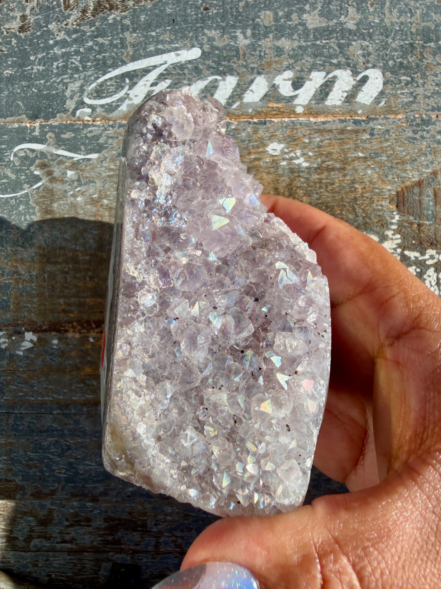 Gorgeous AURA Amethyst Cut Base | Brazil | Opt 75