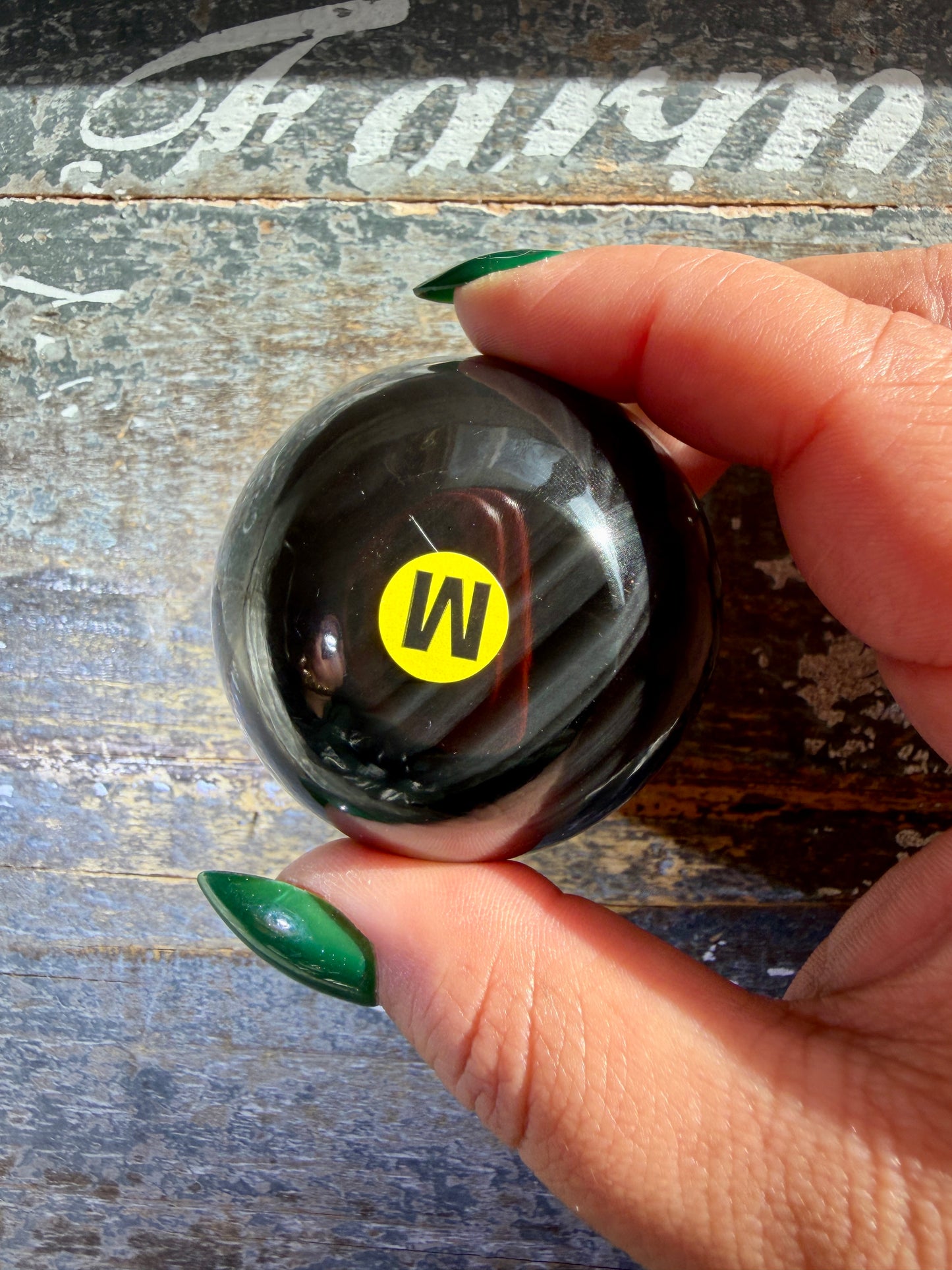 Spooky Midnight Lace Obsidian Mini Bowl | Opt M