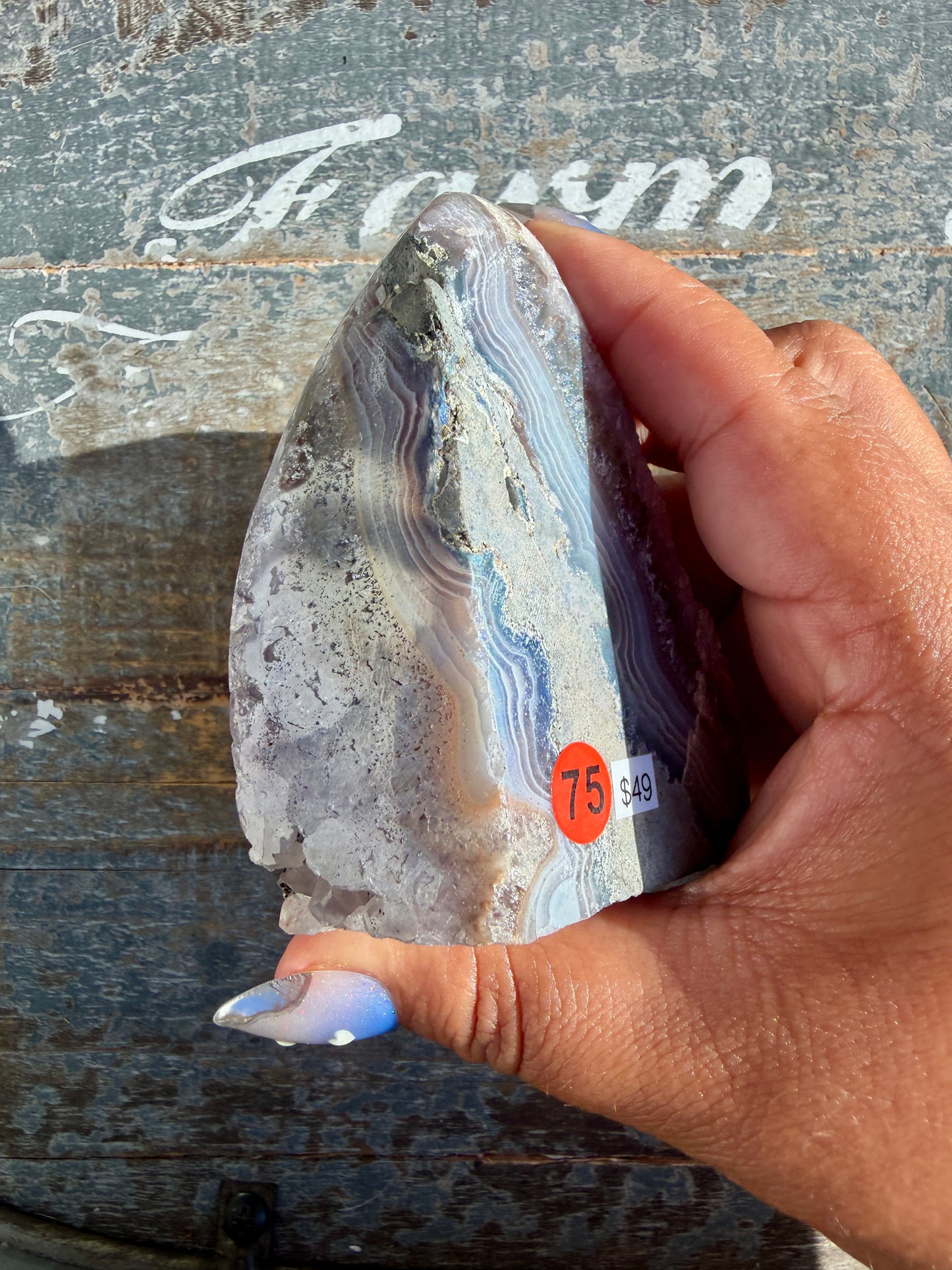 Gorgeous AURA Amethyst Cut Base | Brazil | Opt 75