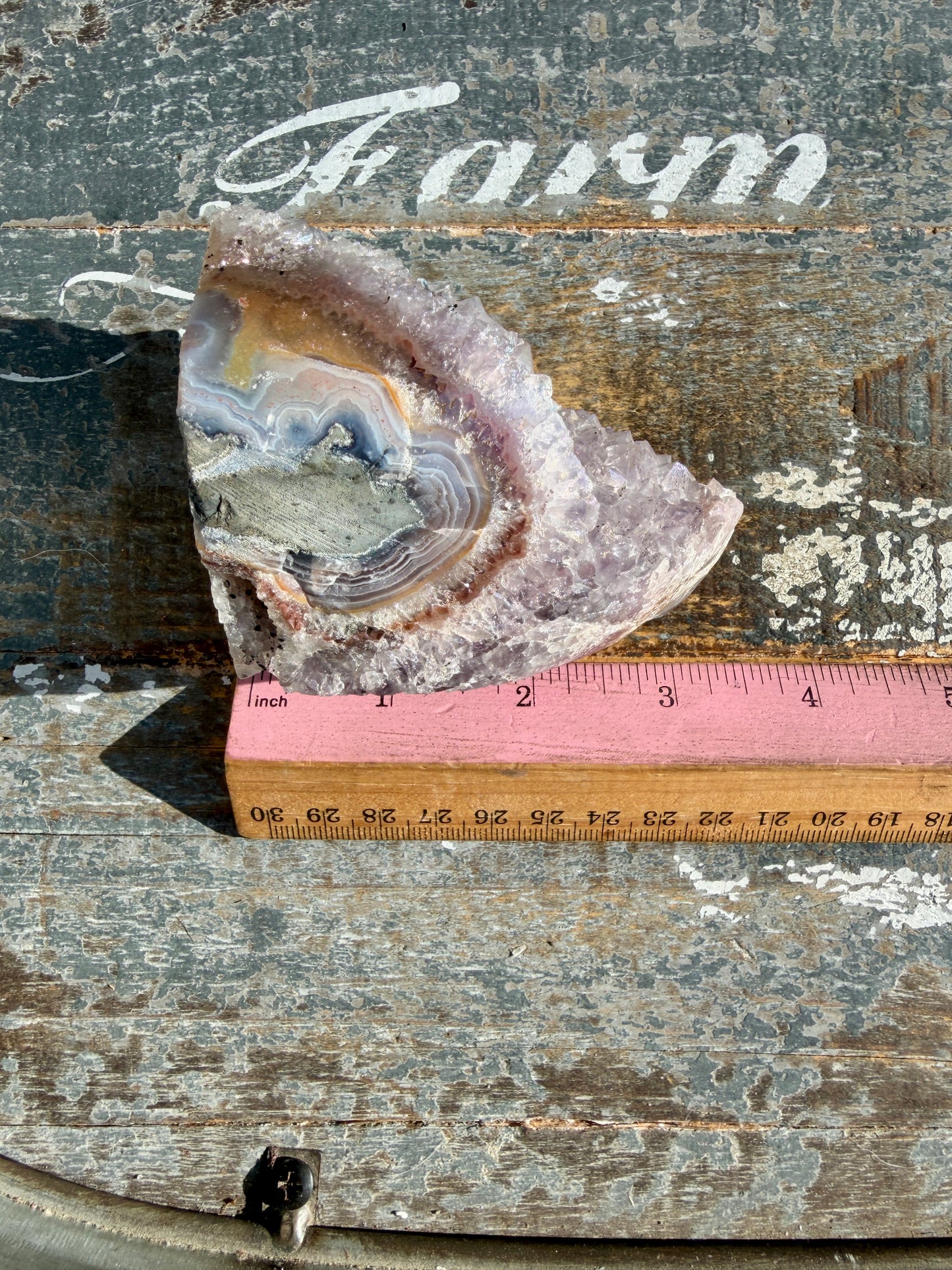 Gorgeous AURA Amethyst Cut Base | Brazil | Opt 75