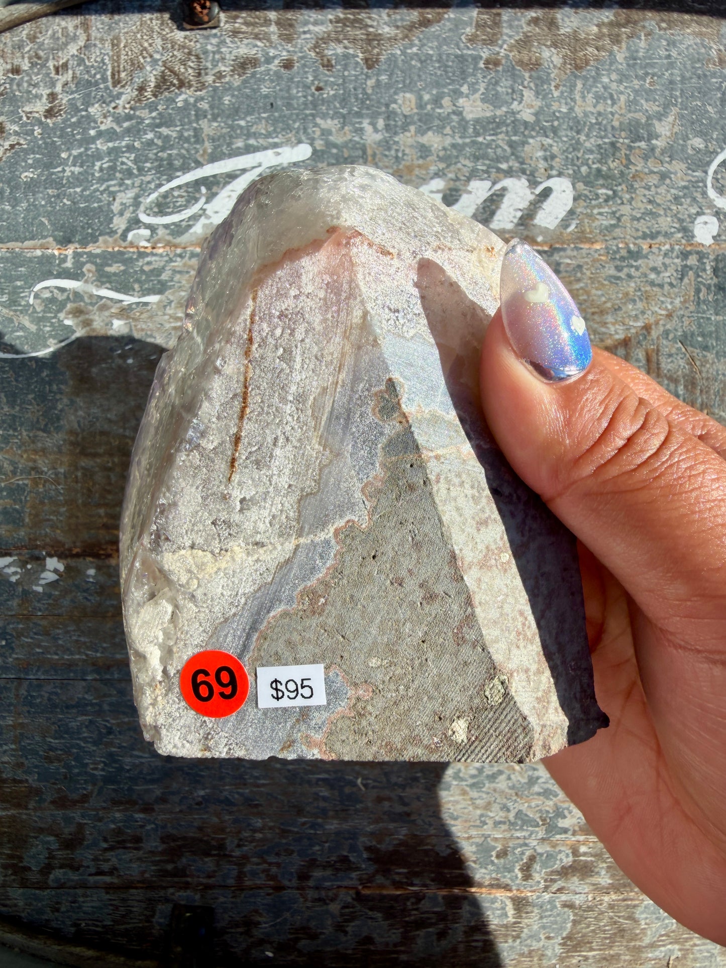 Gorgeous AURA Amethyst Cut Base | Brazil | Opt 69