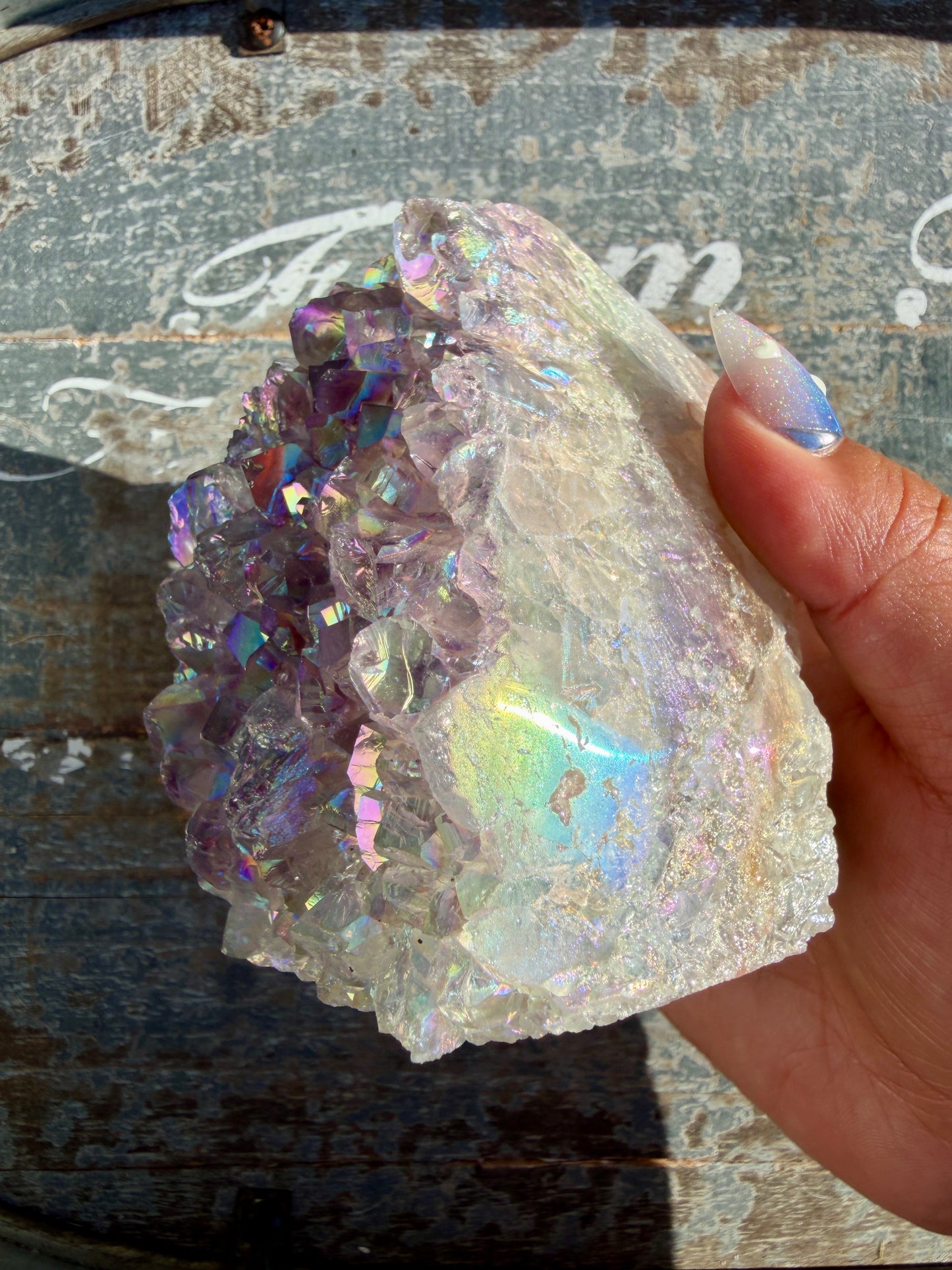 Gorgeous AURA Amethyst Cut Base | Brazil | Opt 69