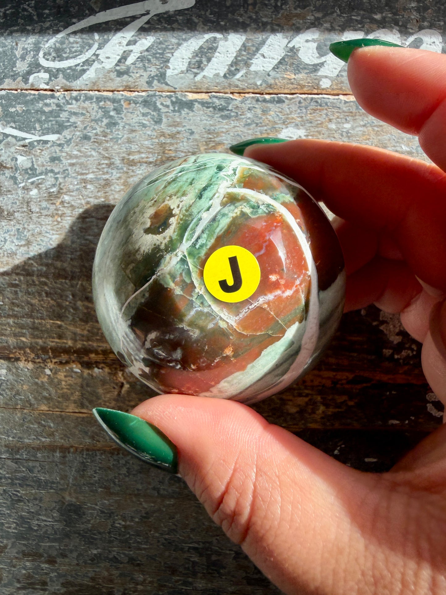 Gorgeous Unicorn Jasper Mini Bowl from India | Opt J